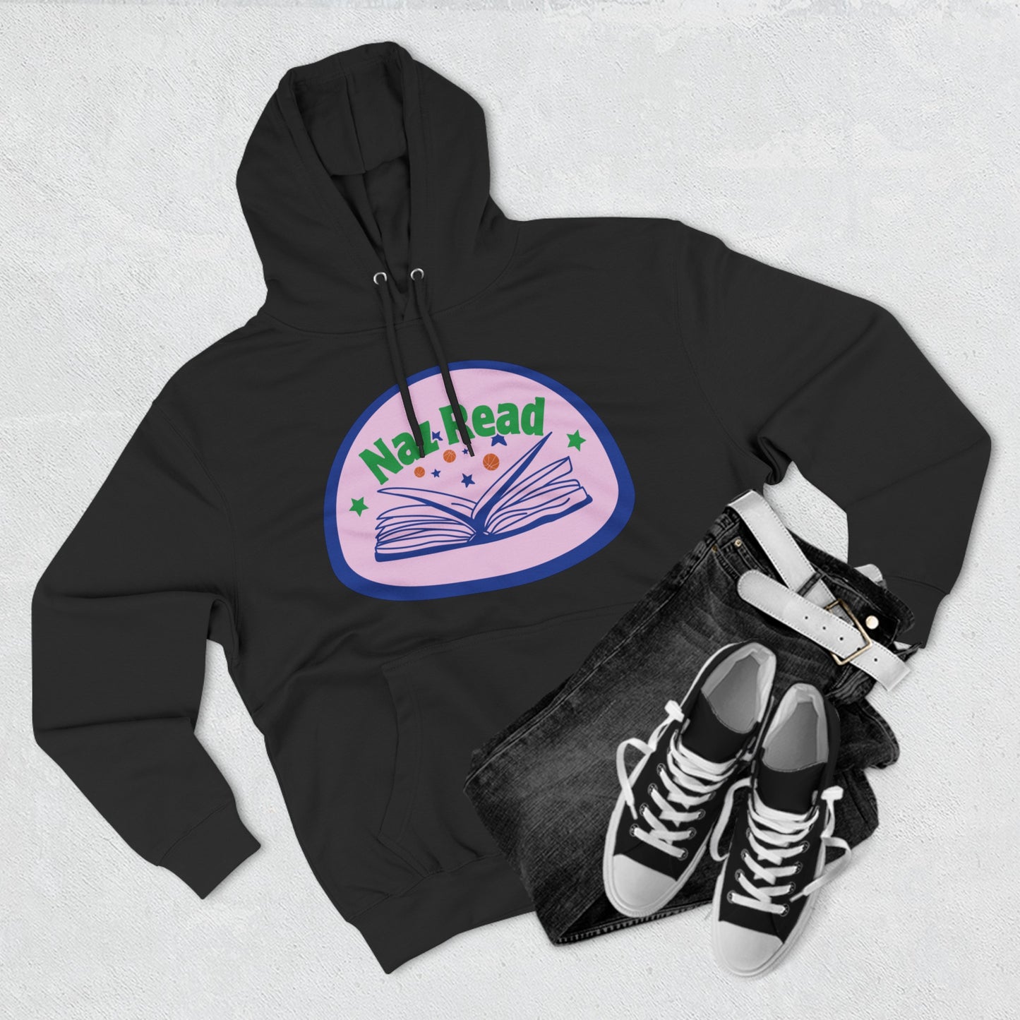 Naz Read Book | Naz Reid Hooded Sweatshirt