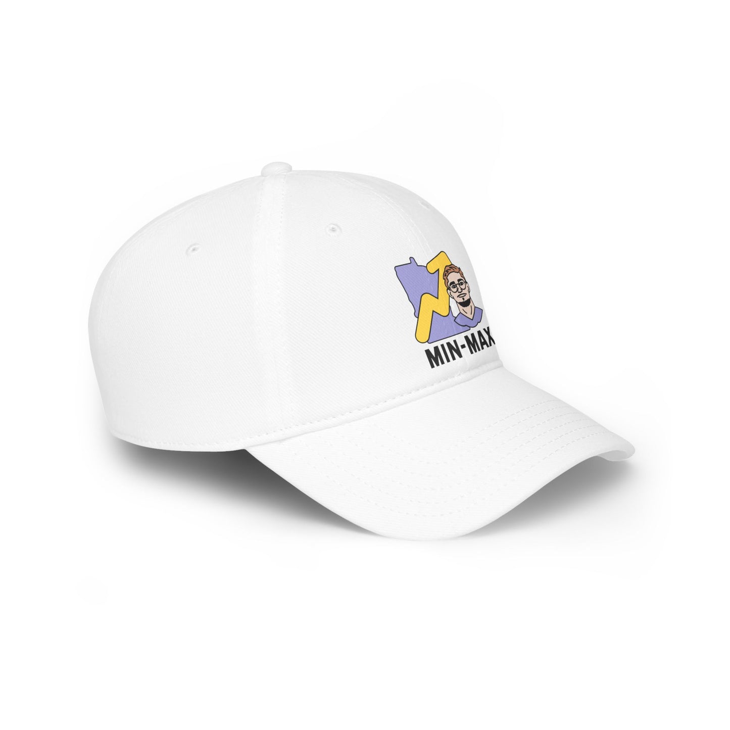 Max Brosmer - MIN MAX | Max Brosmer Unisex PRINTED Velcro-Adjustable Baseball Cap