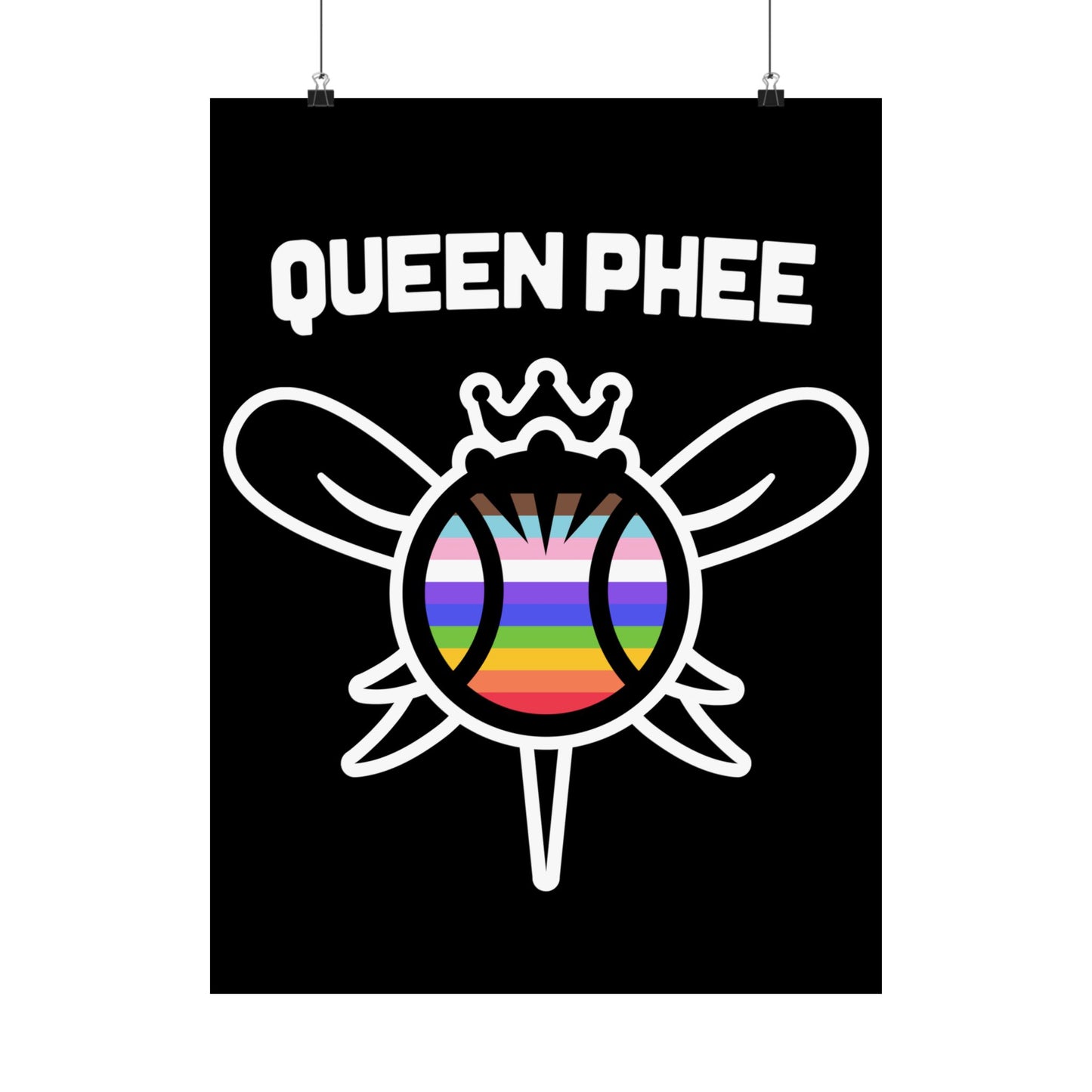 QUEEN PHEE | Napheesa Collier PRIDE | 18 x 24 Poster