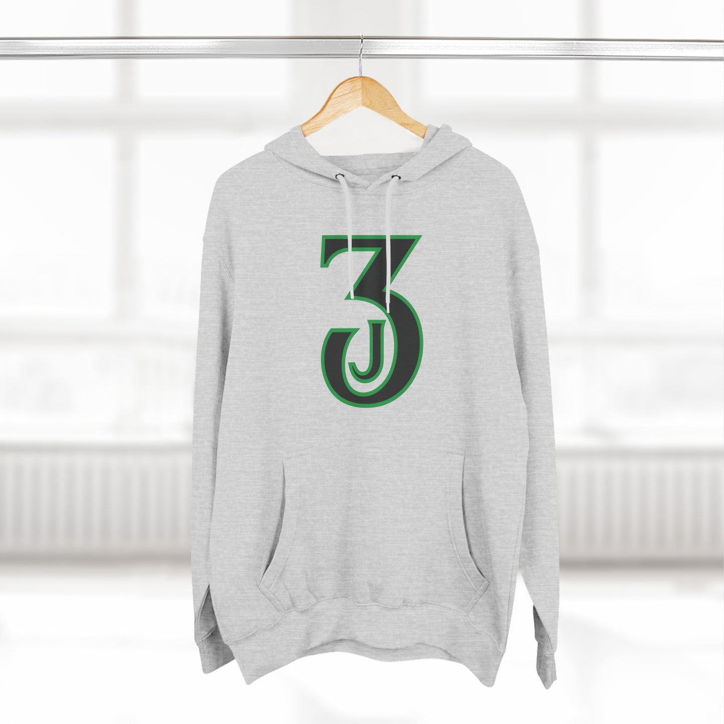 Jaden J3 Green & Black | Jaden McDaniels Hooded Sweatshirt
