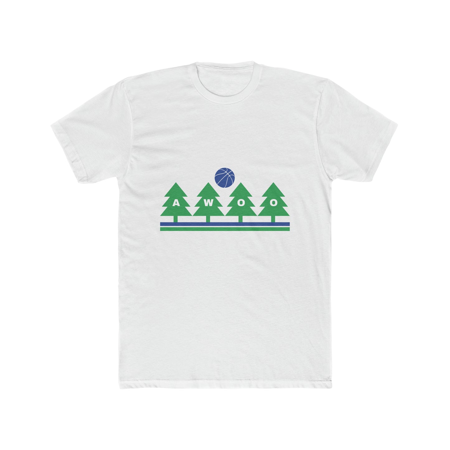 Awoo Blue & Green | T-Shirt