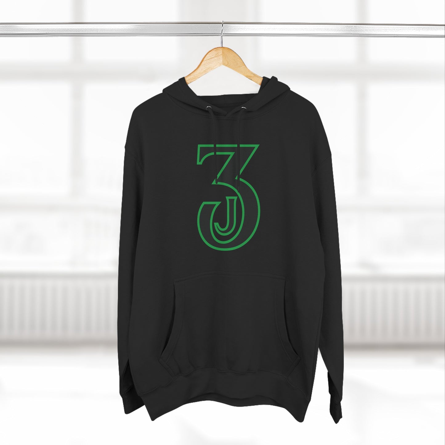 Jaden J3 Green & Black | Jaden McDaniels Hooded Sweatshirt
