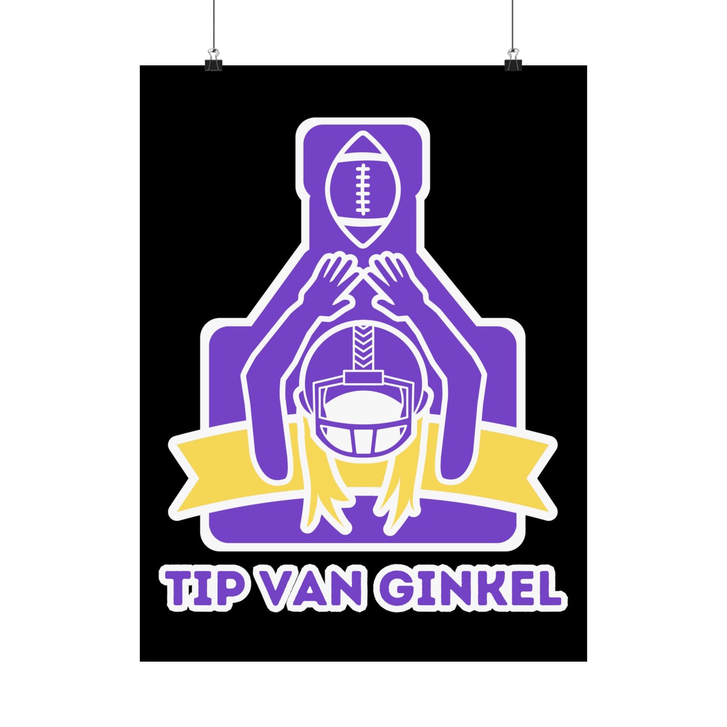 Tip Van Ginkel | Andrew Van Ginkel 18 x 24 Poster