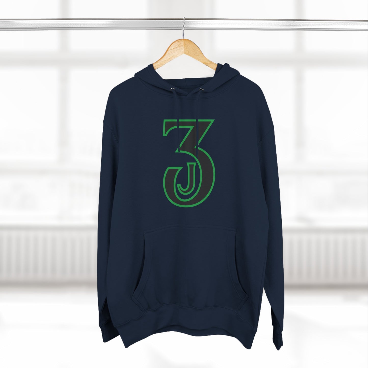Jaden J3 Green & Black | Jaden McDaniels Hooded Sweatshirt