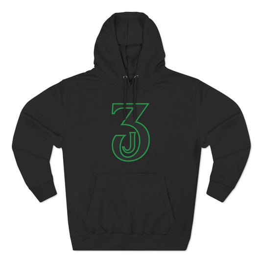Jaden J3 Green & Black | Jaden McDaniels Hooded Sweatshirt