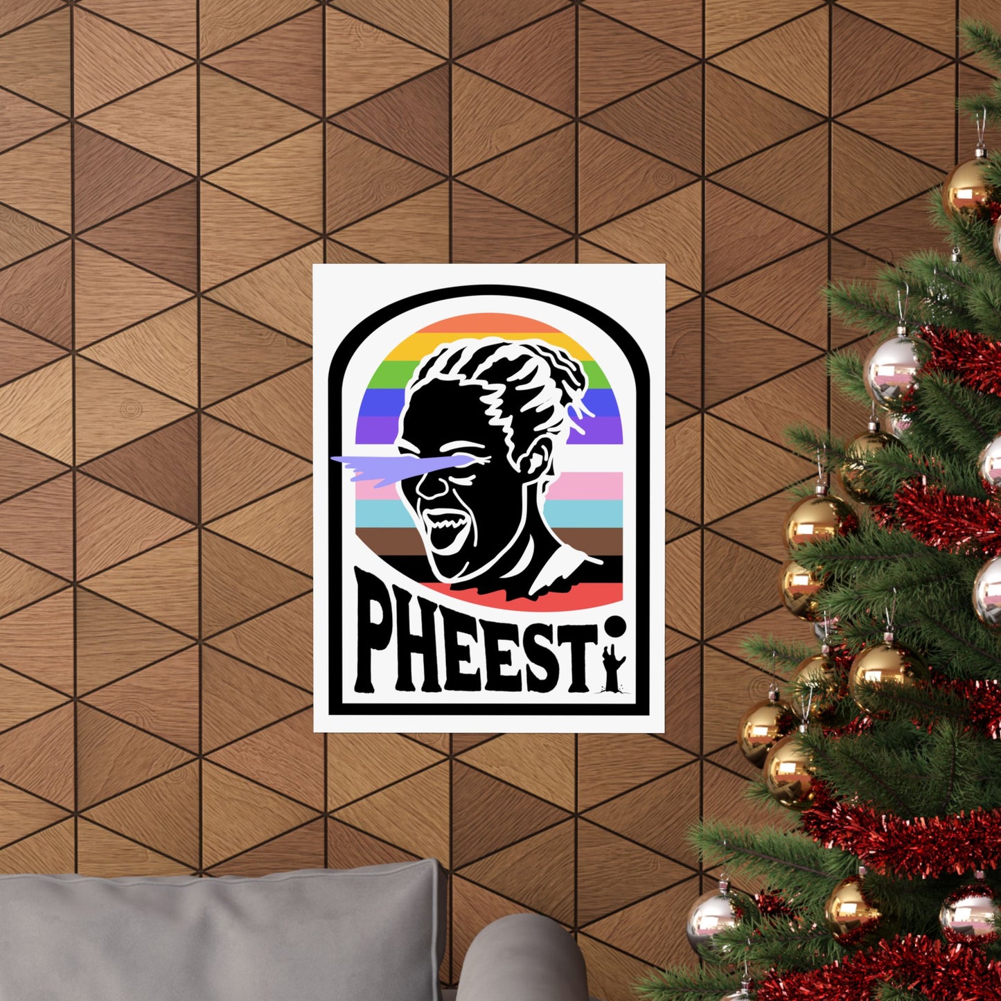 PHEEST | Napheesa Collier PRIDE | 18 x 24 Poster