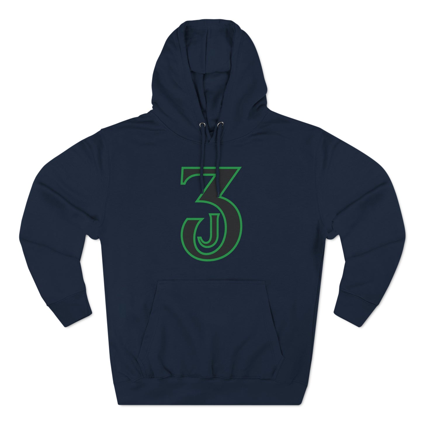 Jaden J3 Green & Black | Jaden McDaniels Hooded Sweatshirt
