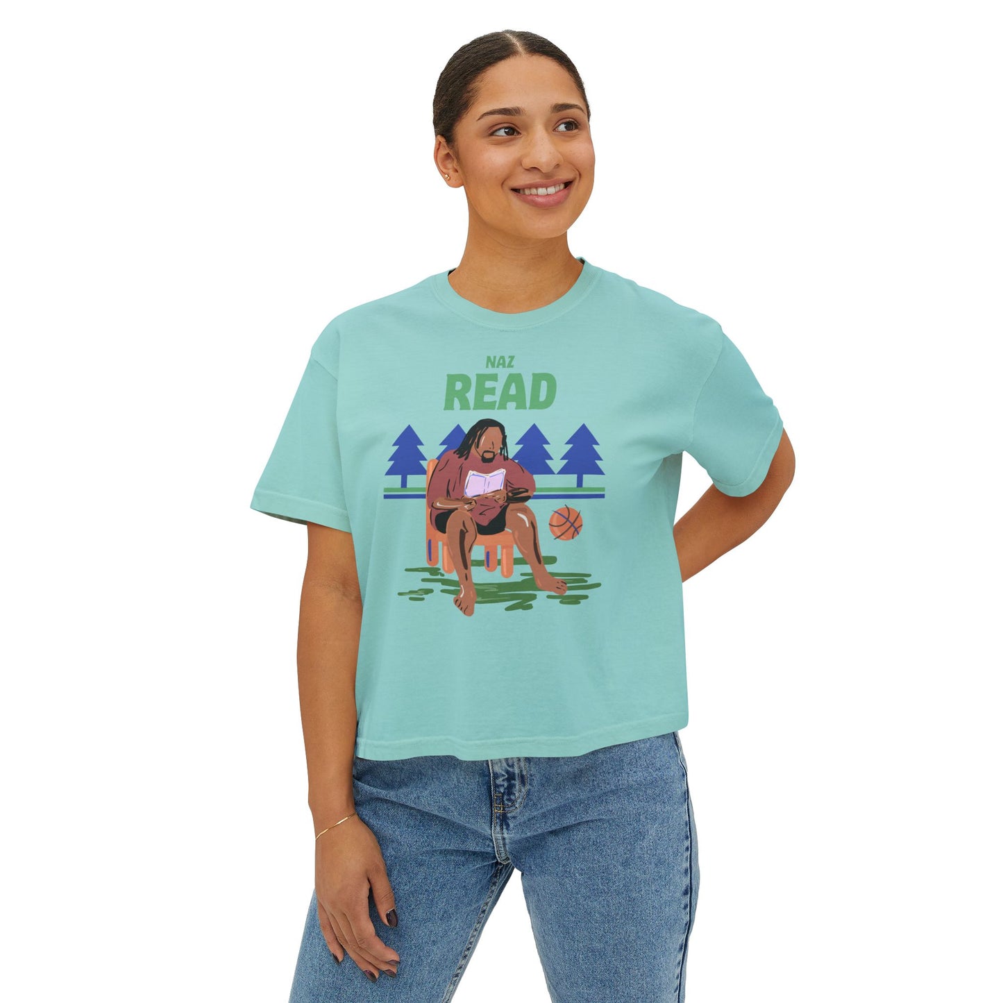 Naz READ | Naz Reid WOMEN'S Boxy T-Shirt