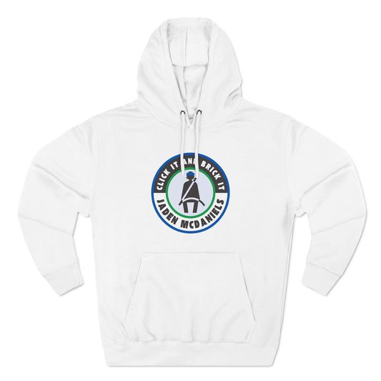 Click It And Brick It | Jaden McDaniels Hooded Sweatshirt