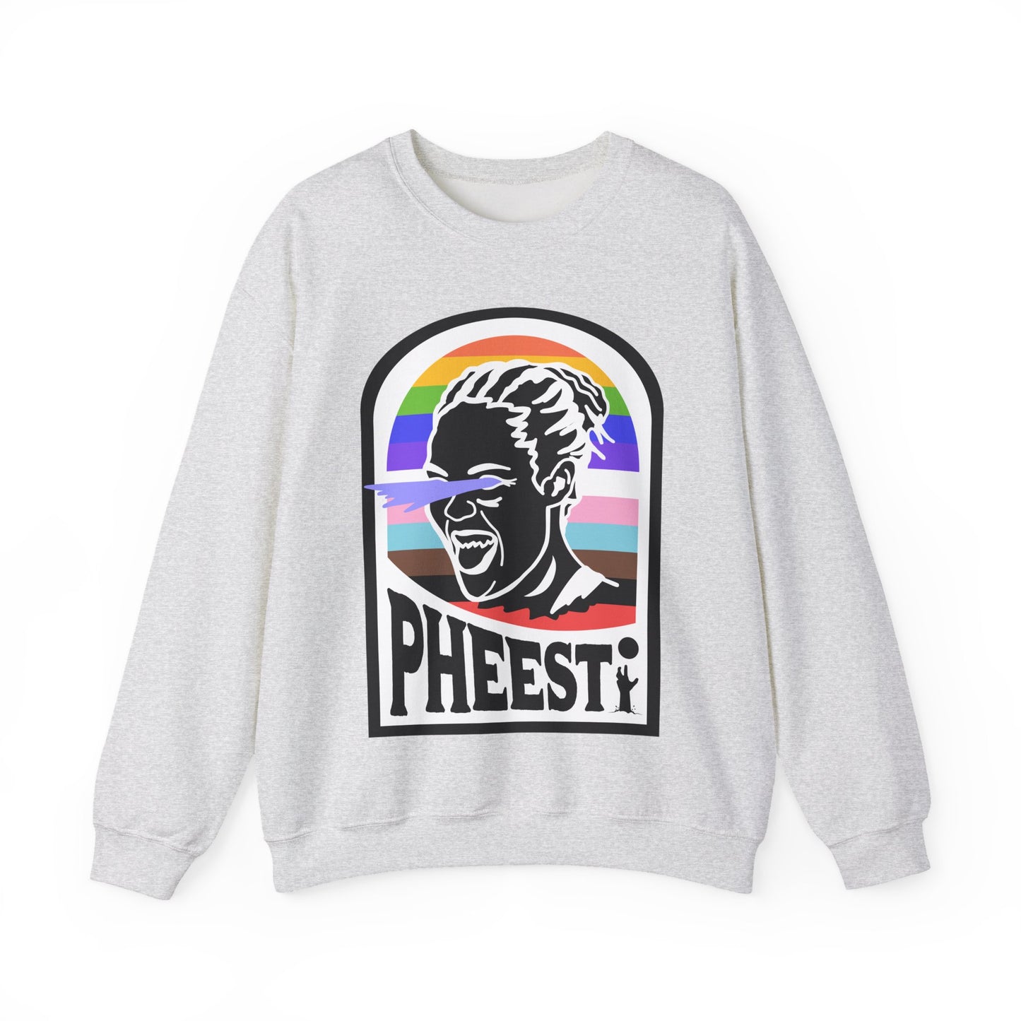PHEEST | Napheesa Collier Rainbow Unisex Crewneck Sweatshirt