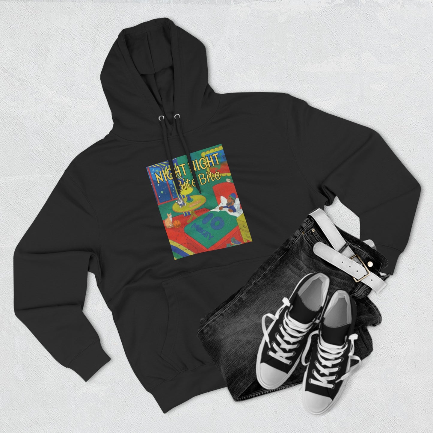 Night Night Bite Bite | Mike Conley Hooded Sweatshirt