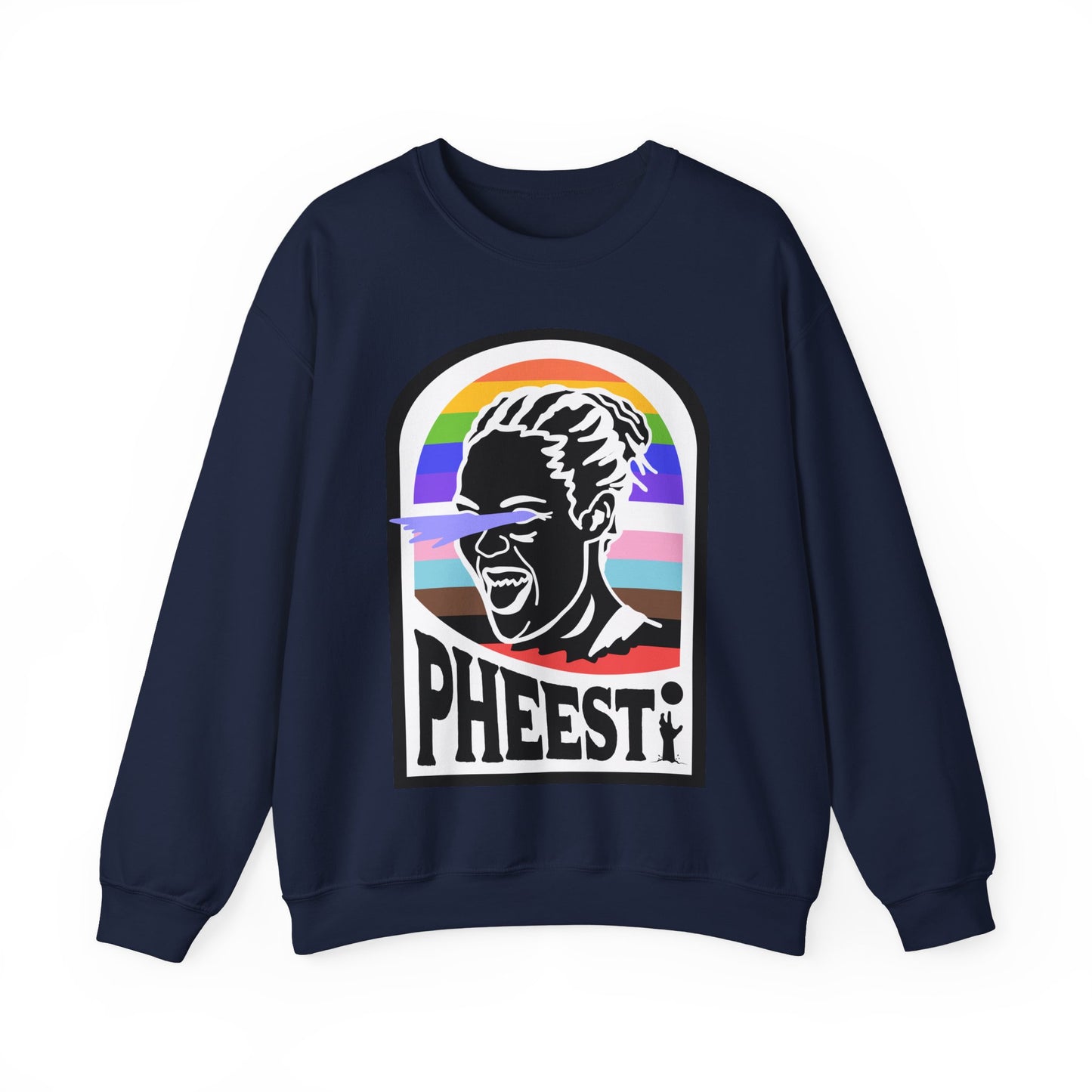 PHEEST | Napheesa Collier Rainbow Unisex Crewneck Sweatshirt