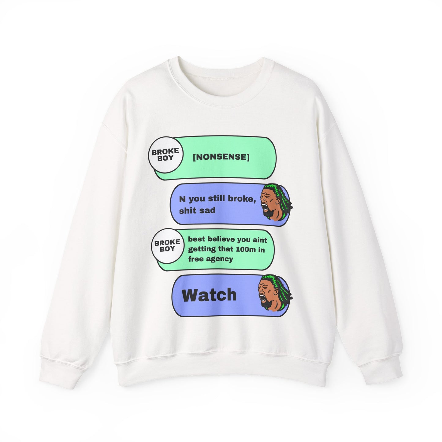 Watch Naz Reid | Naz Reid Unisex Crewneck Sweatshirt