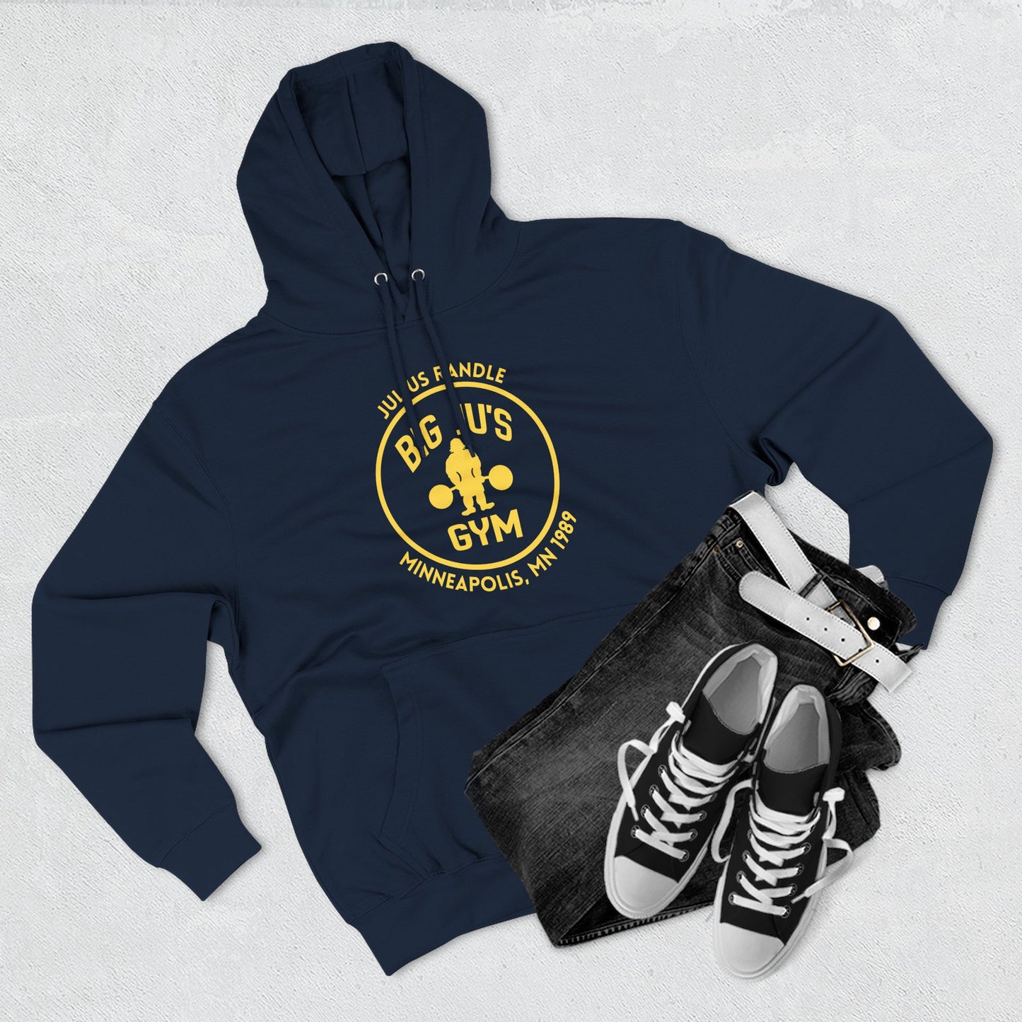 Julius Randle - Big Ju's Gym | Julius Randle Unisex Hooded Sweatshirt