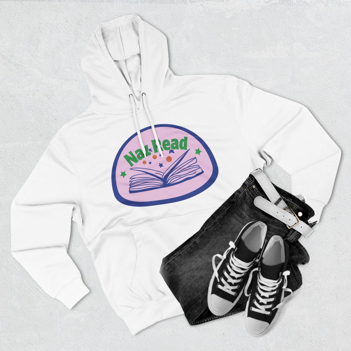 Naz Read Book | Naz Reid Hooded Sweatshirt