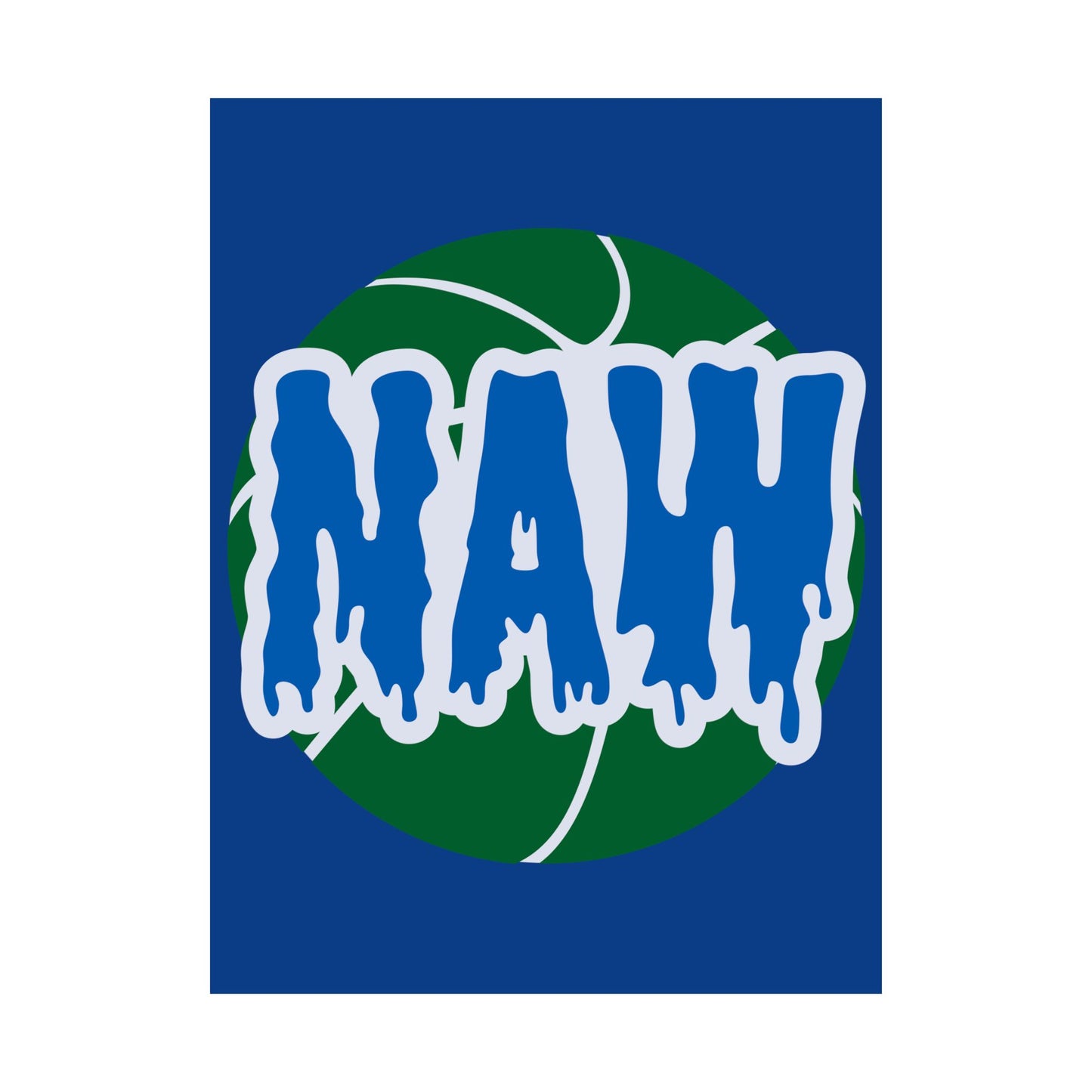 NAW Blue | Nickeil Alexander-Walker 18 x 24 Poster