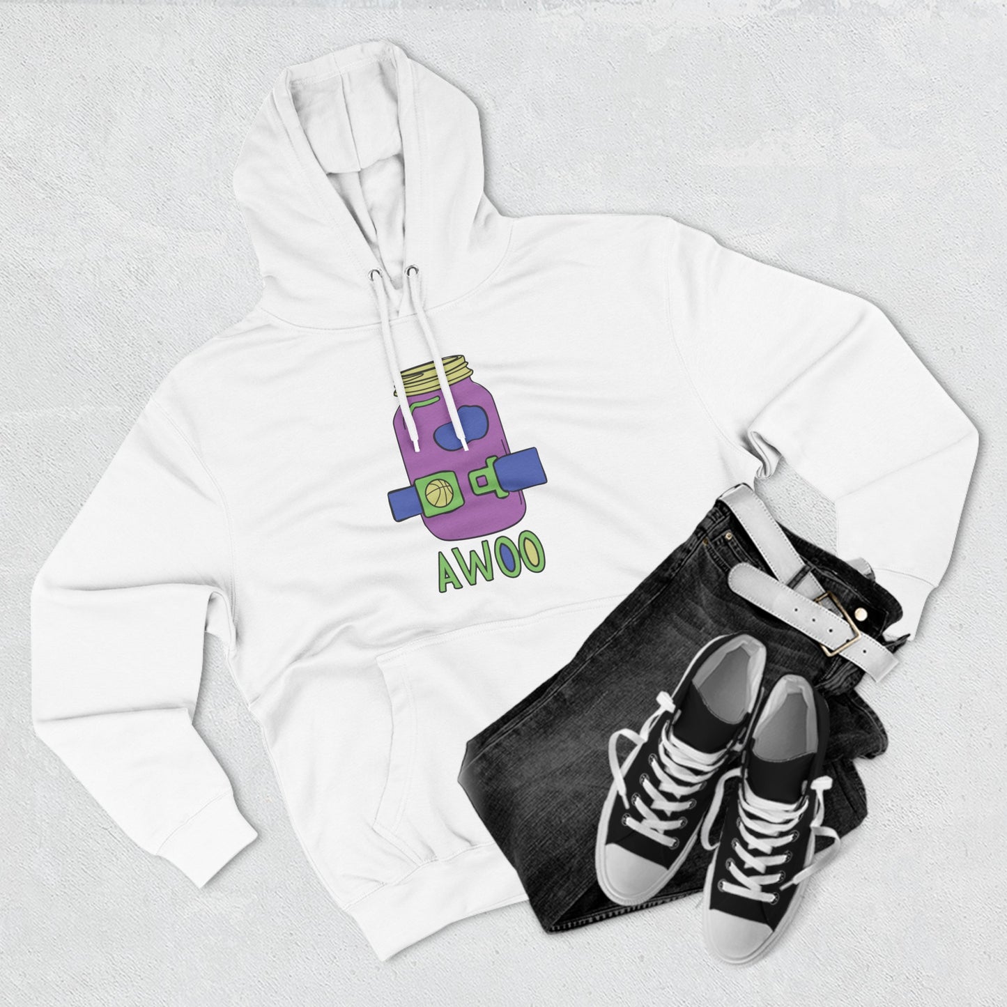 Big Jelly & Seatbelt | Naz Reid & Jaden McDaniels Hooded Sweatshirt