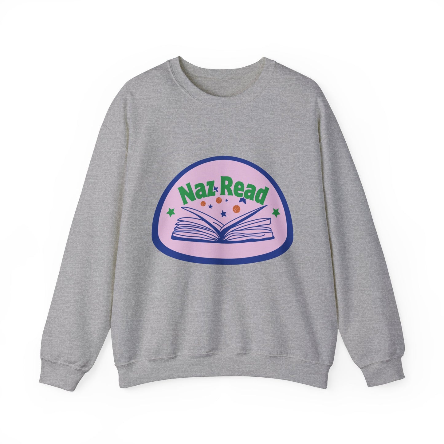 Naz Read Book | Crewneck Sweatshirt