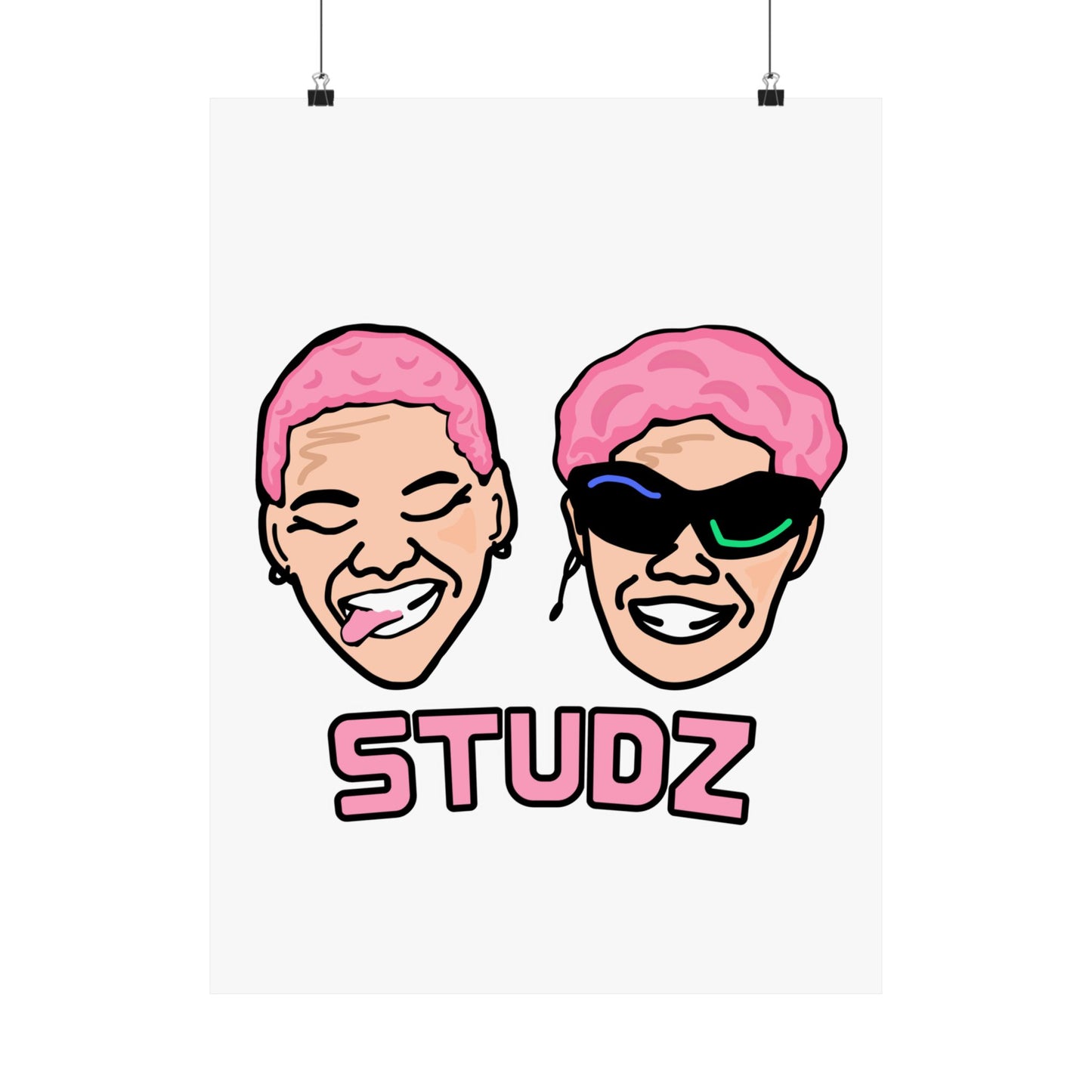 STUDZ | Courtney Williams & Natisha Hiedeman | 18 x 24 Poster