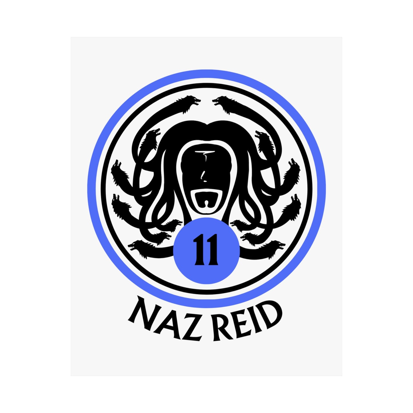 Naz Reid Medusa | Naz Reid (18 x 24 Inch) Or (8 x 10 Inch) Poster