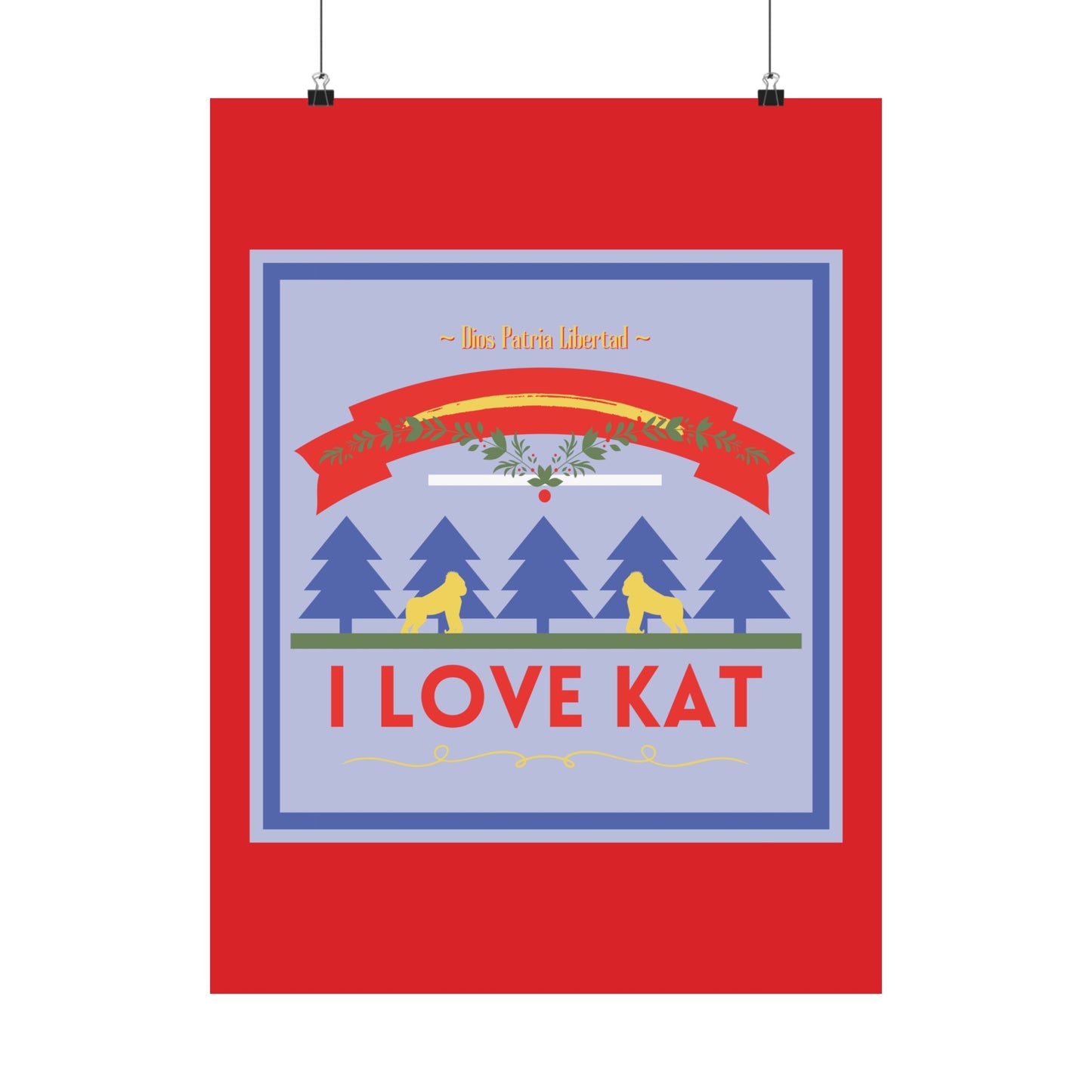 I LOVE KAT | Karl-Anthony Towns 18 x 24 Poster