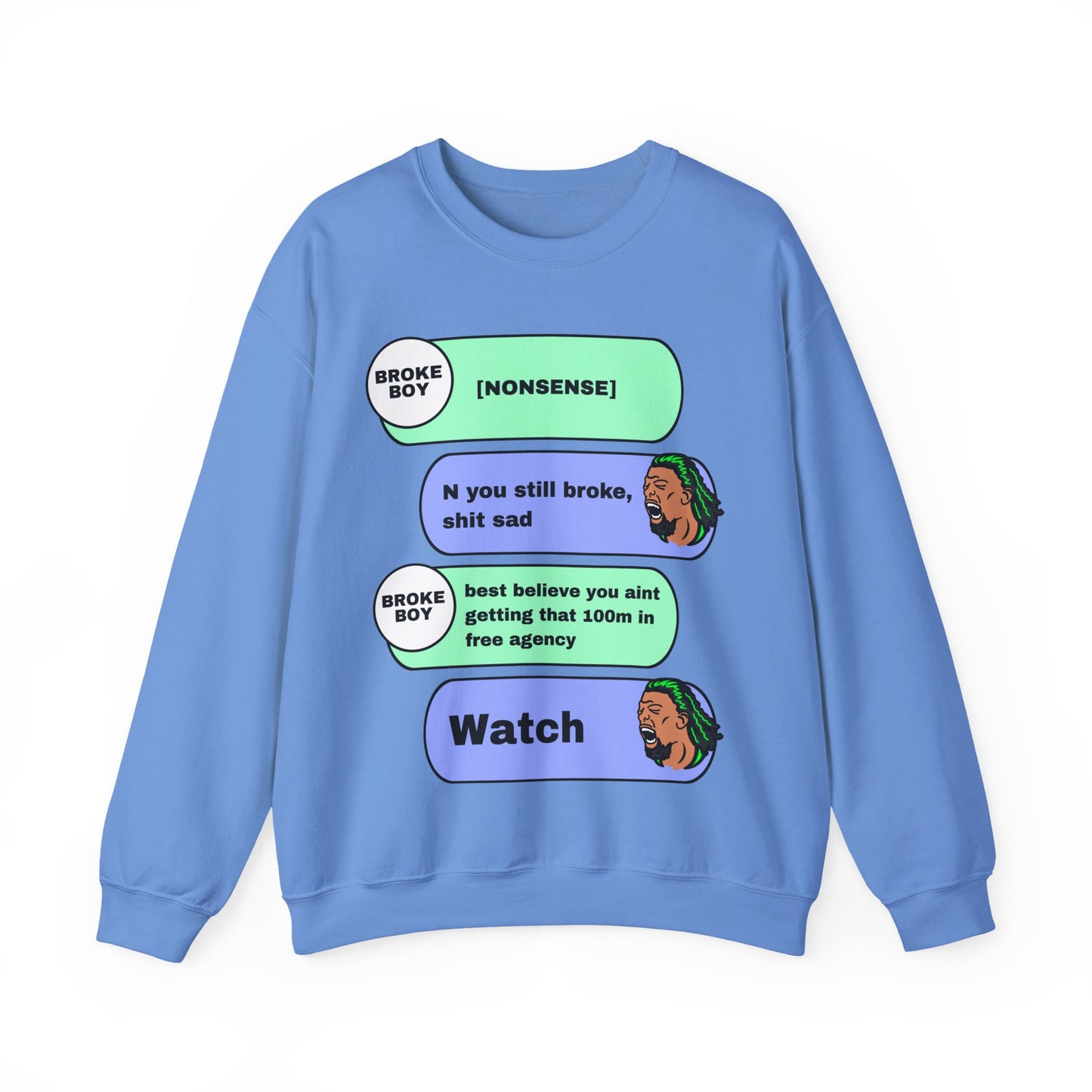Watch Naz Reid | Naz Reid Unisex Crewneck Sweatshirt