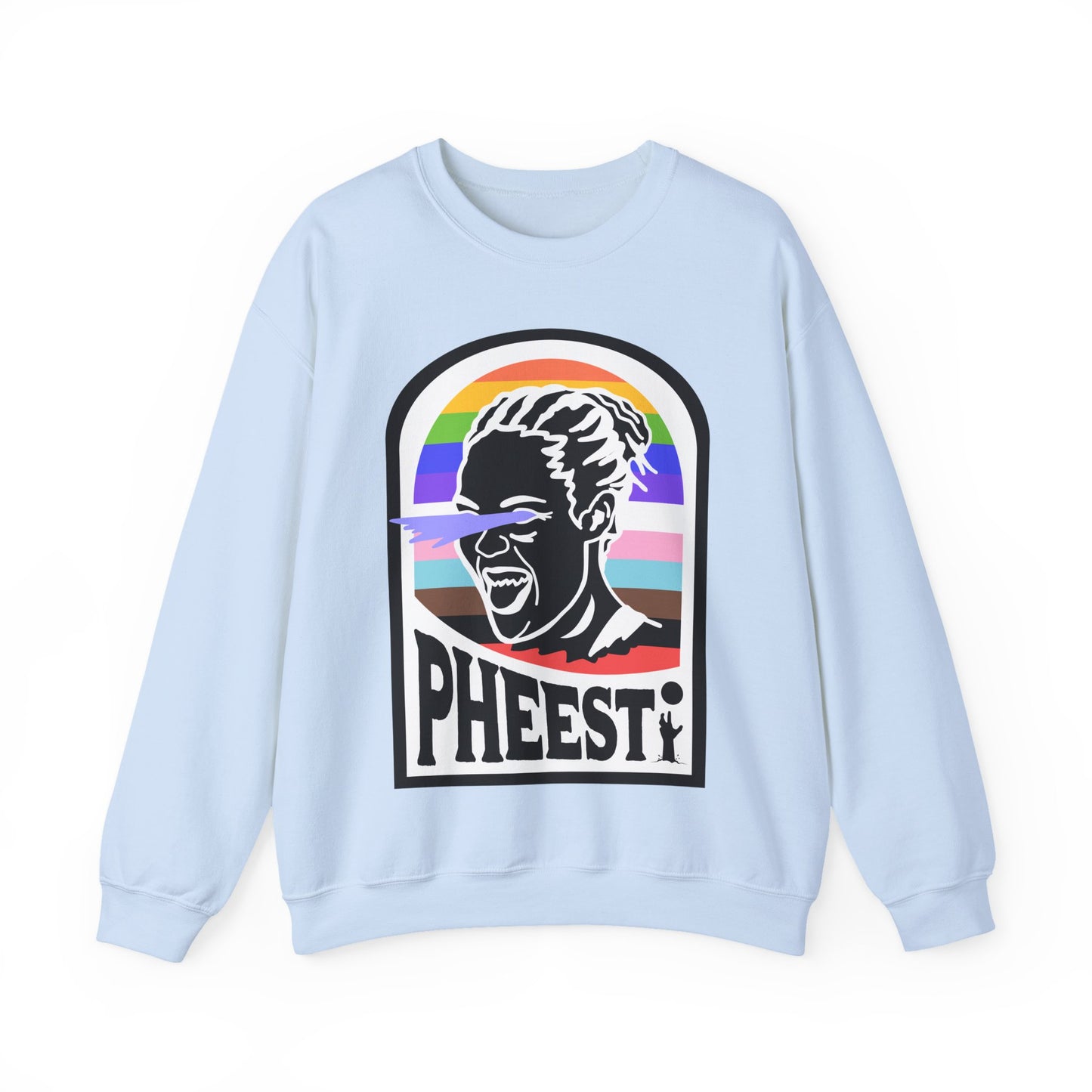 PHEEST | Napheesa Collier Rainbow Unisex Crewneck Sweatshirt