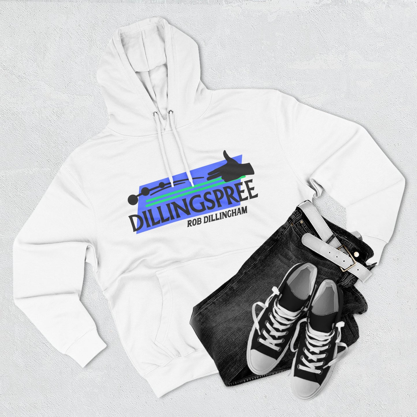 Dillingspree | Rob Dillingham Unisex Hooded Sweatshirt