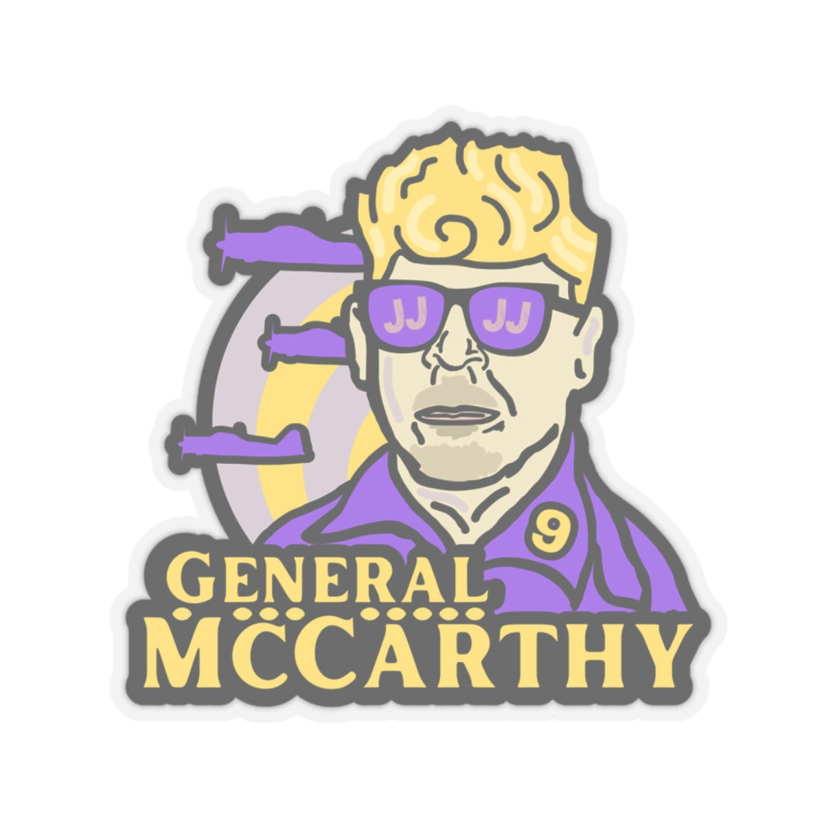 General McCarthy | JJ McCarthy 2" x 2" Sticker