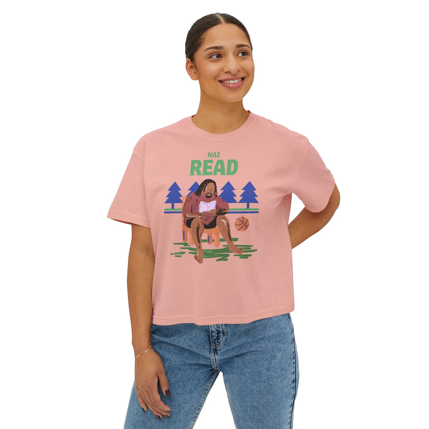 Naz READ | Naz Reid WOMEN'S Boxy T-Shirt