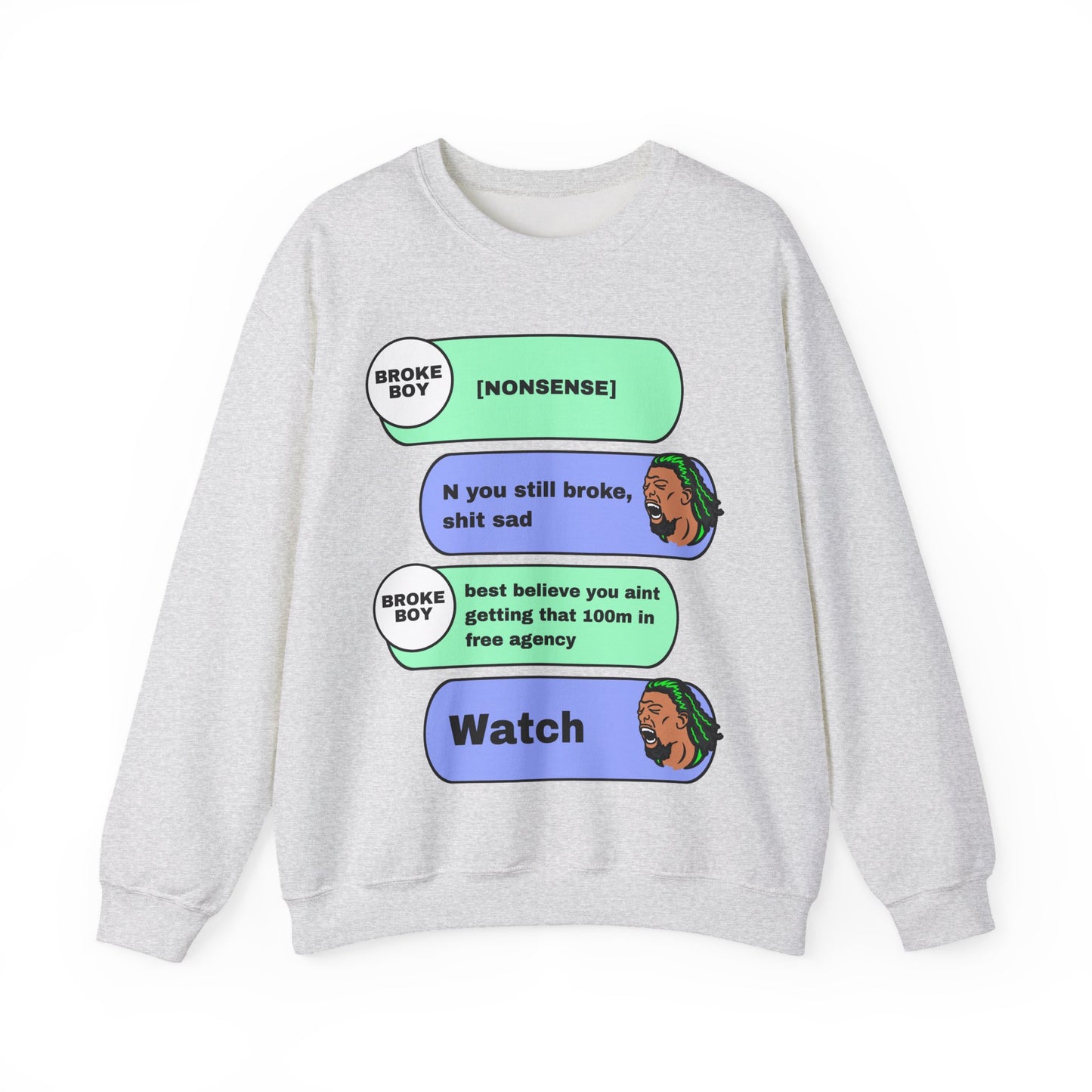 Watch Naz Reid | Naz Reid Unisex Crewneck Sweatshirt