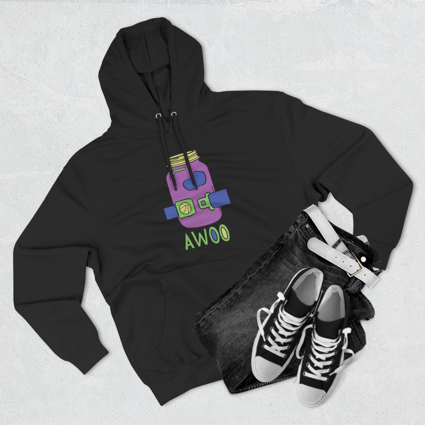 Big Jelly & Seatbelt | Naz Reid & Jaden McDaniels Hooded Sweatshirt