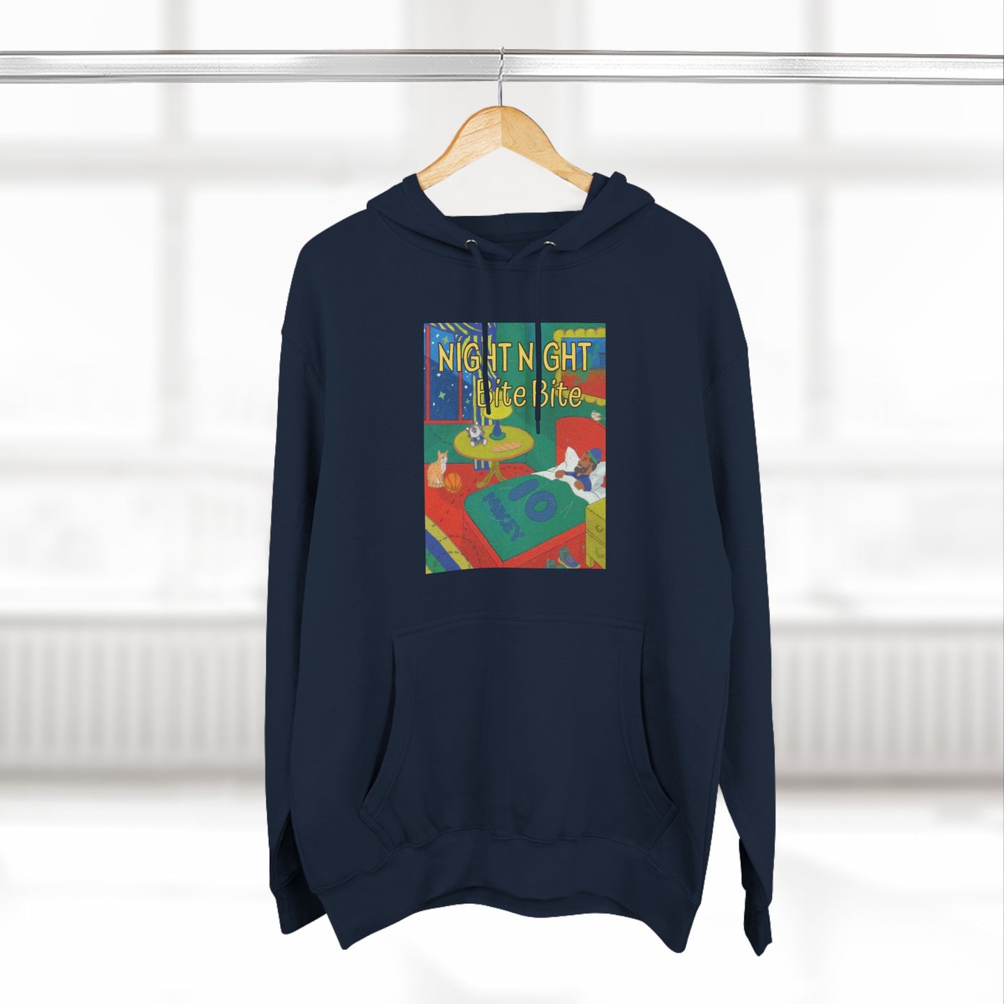 Night Night Bite Bite | Mike Conley Hooded Sweatshirt