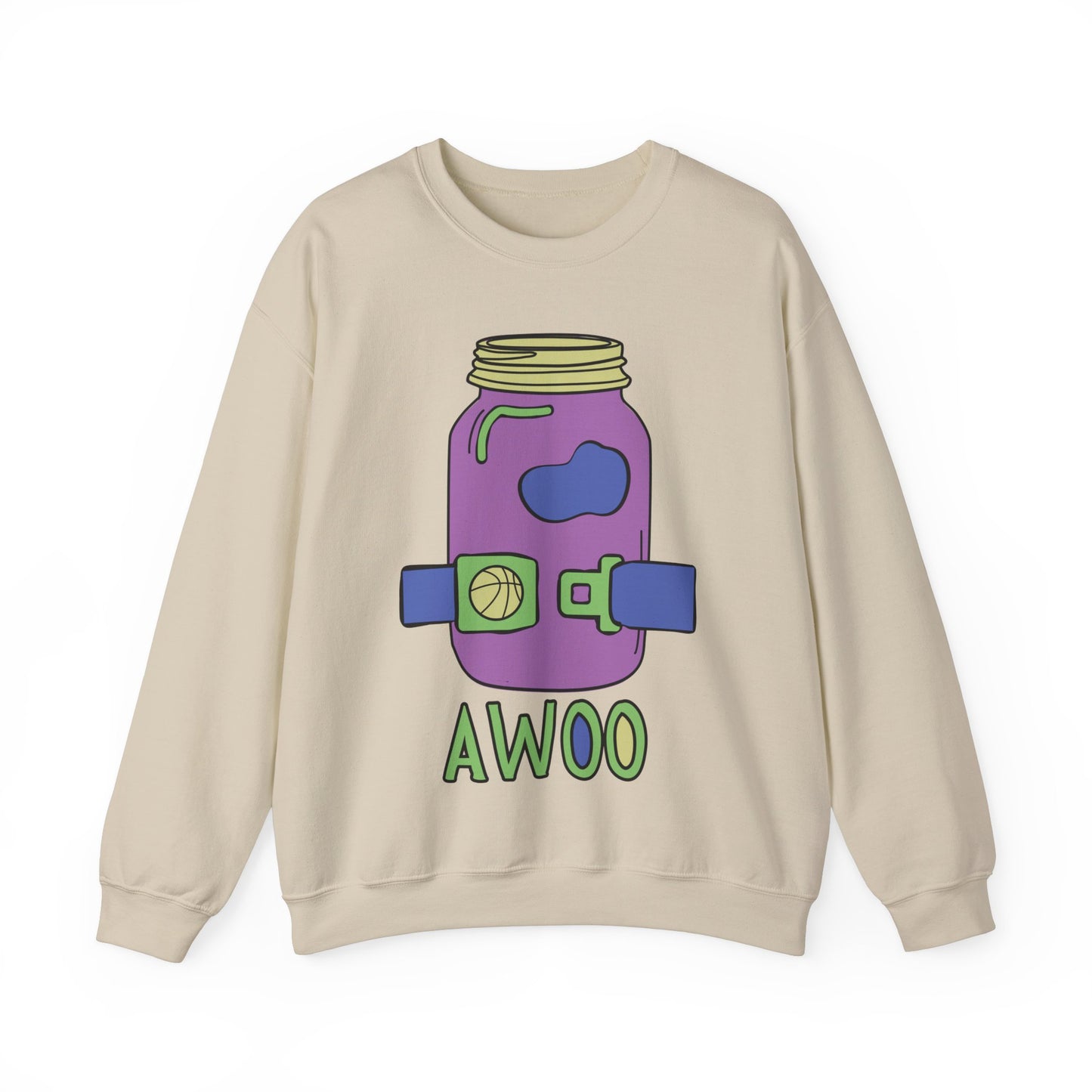 Big Jelly & Seatbelt | Naz Reid & Jaden McDaniels Crewneck Sweatshirt
