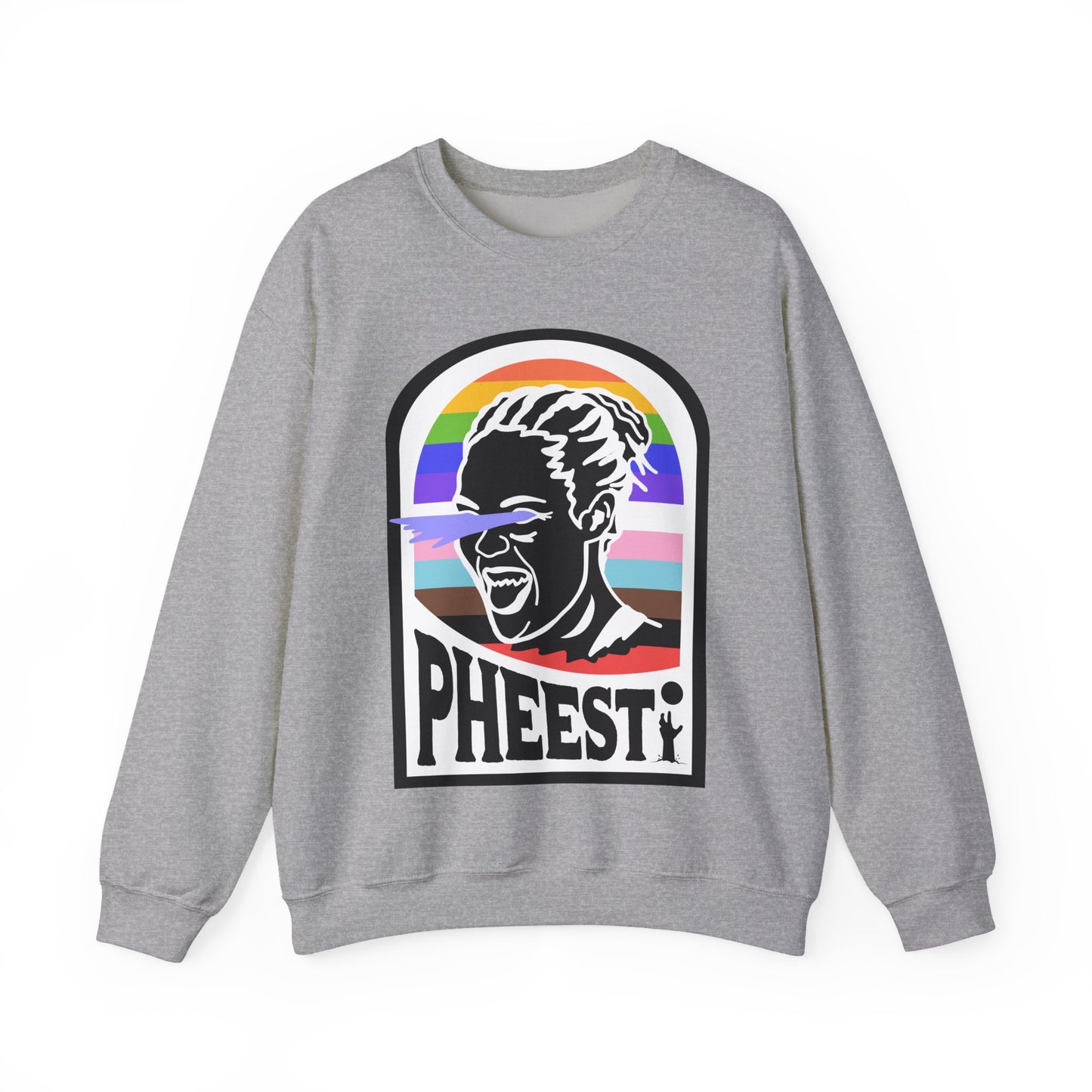 PHEEST | Napheesa Collier Rainbow Unisex Crewneck Sweatshirt
