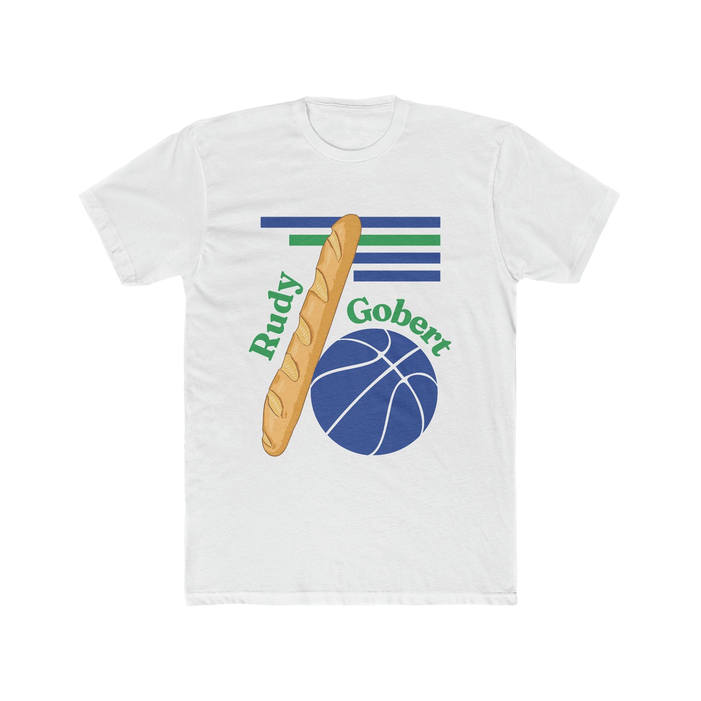 Rudy Gobert Blue | Rudy Gobert T-Shirt