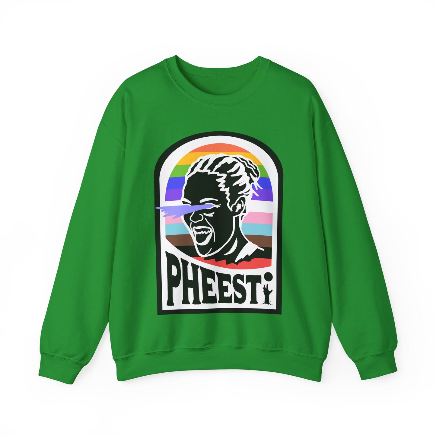 PHEEST | Napheesa Collier Rainbow Unisex Crewneck Sweatshirt