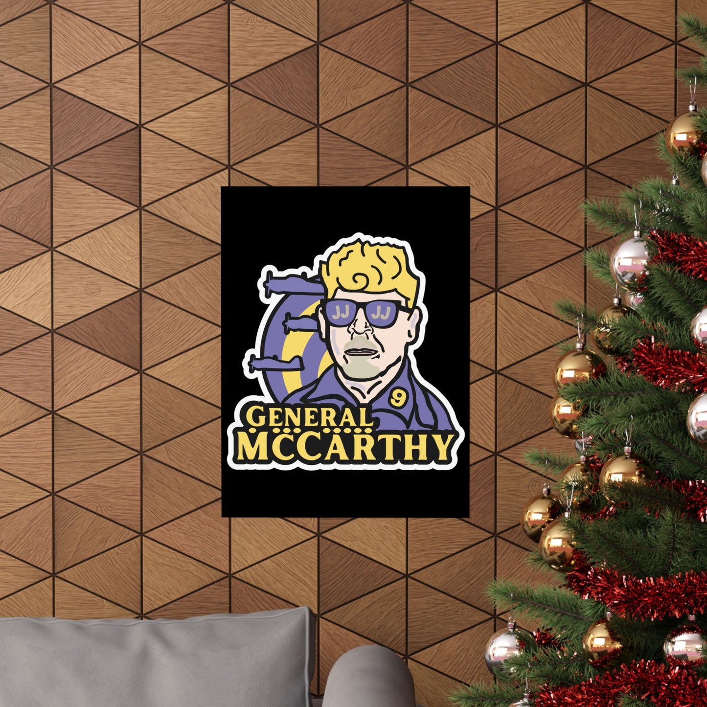 General McCarthy | JJ McCarthy | 18 x 24 Poster