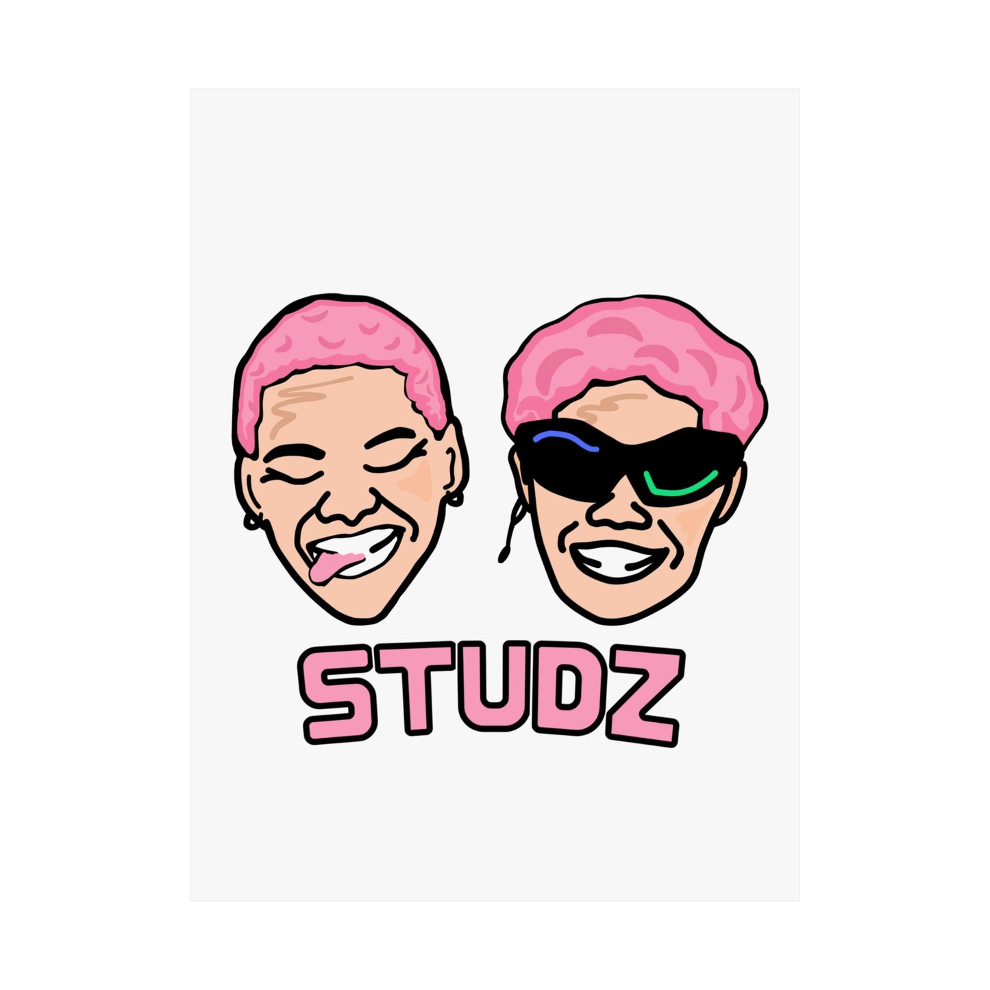 STUDZ | Courtney Williams & Natisha Hiedeman | 18 x 24 Poster