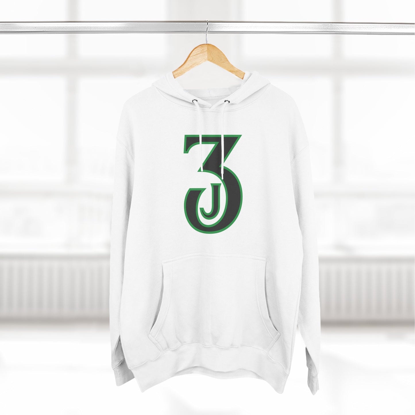 Jaden J3 Green & Black | Jaden McDaniels Hooded Sweatshirt