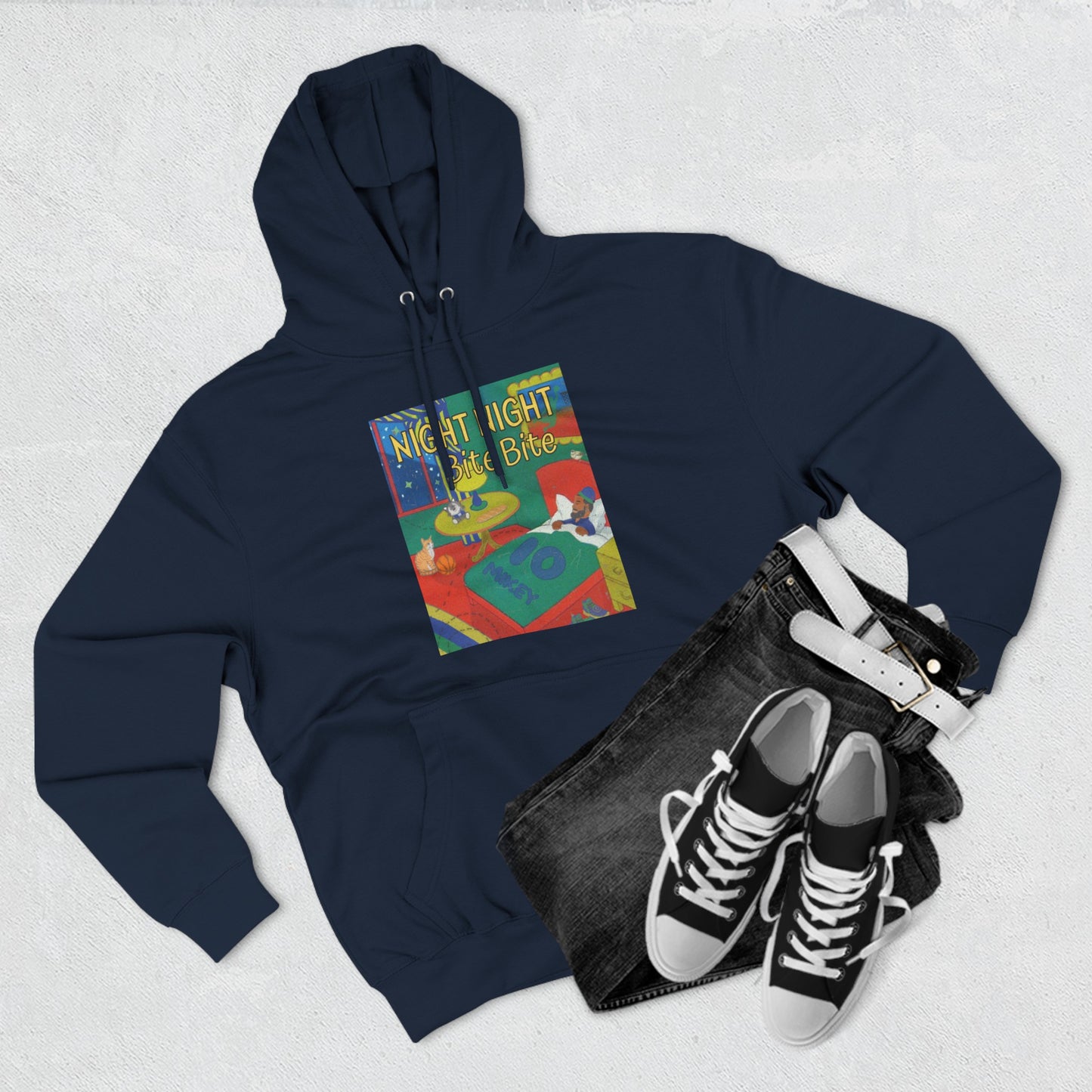 Night Night Bite Bite | Mike Conley Hooded Sweatshirt