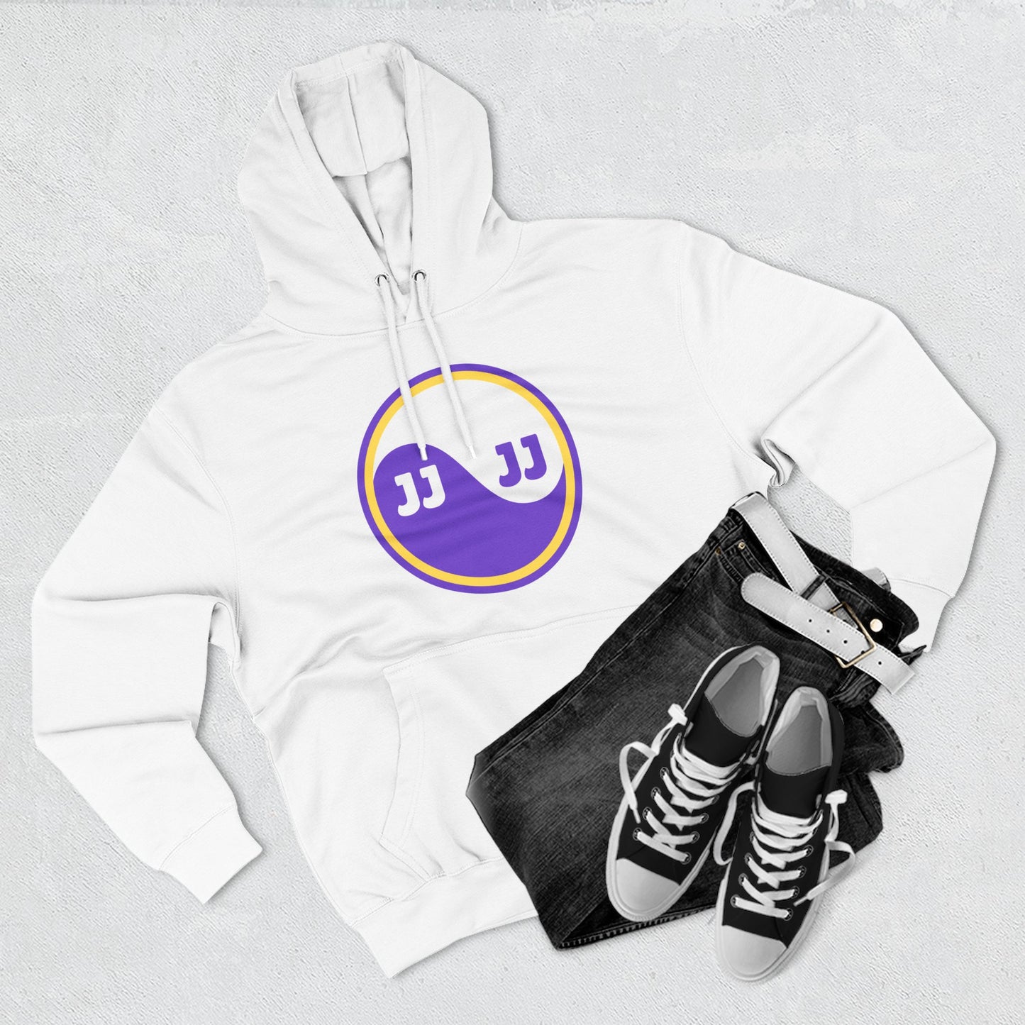 Yin And Yang | JJ McCarthy / Justin Jefferson Hooded Sweatshirt