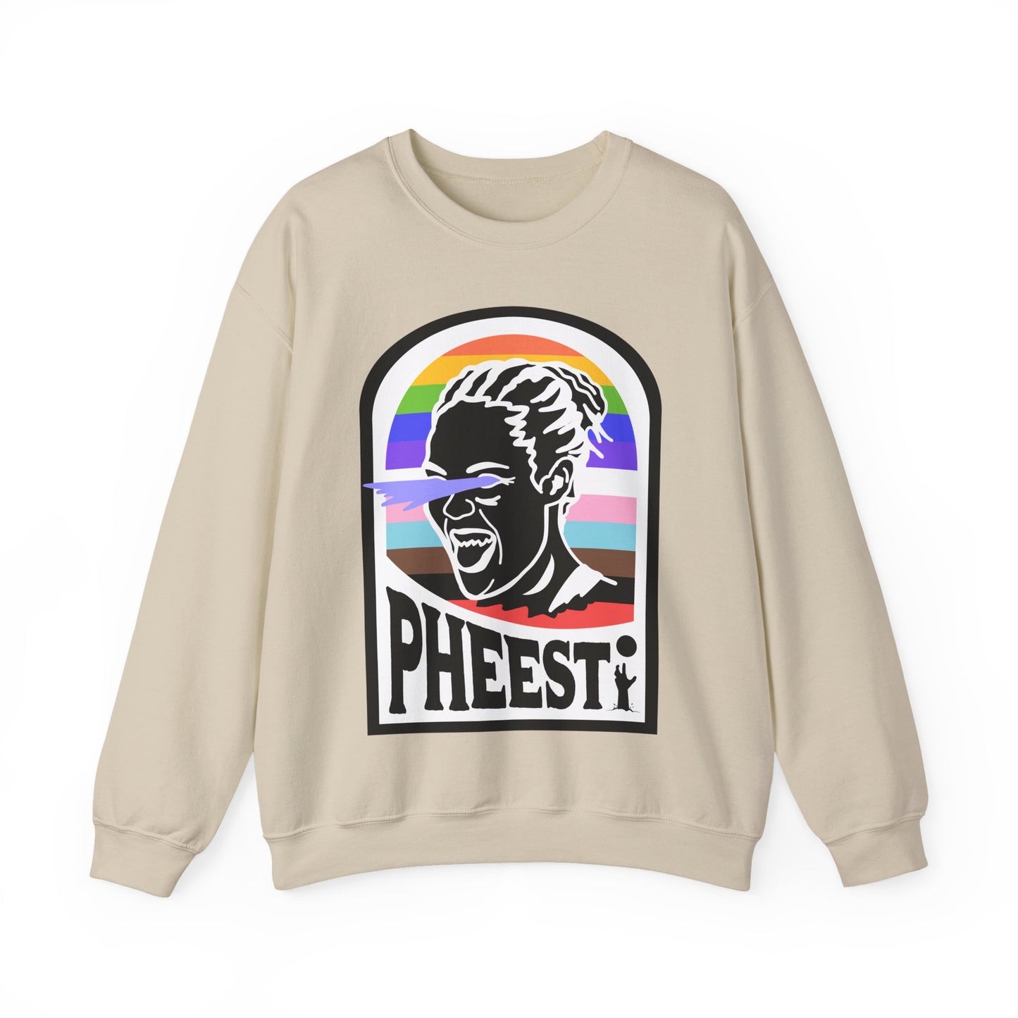 PHEEST | Napheesa Collier Rainbow Unisex Crewneck Sweatshirt