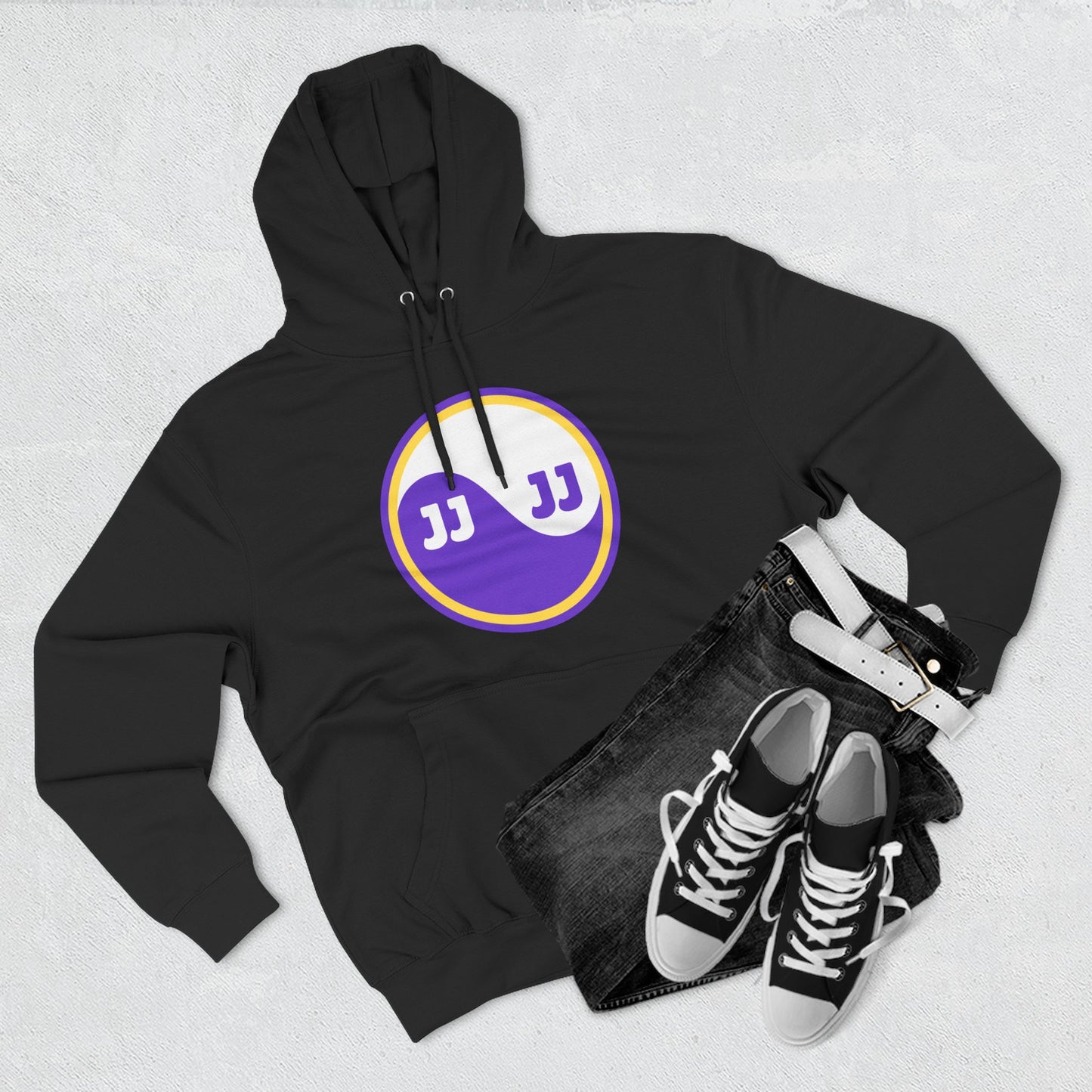 Yin And Yang | JJ McCarthy / Justin Jefferson Hooded Sweatshirt