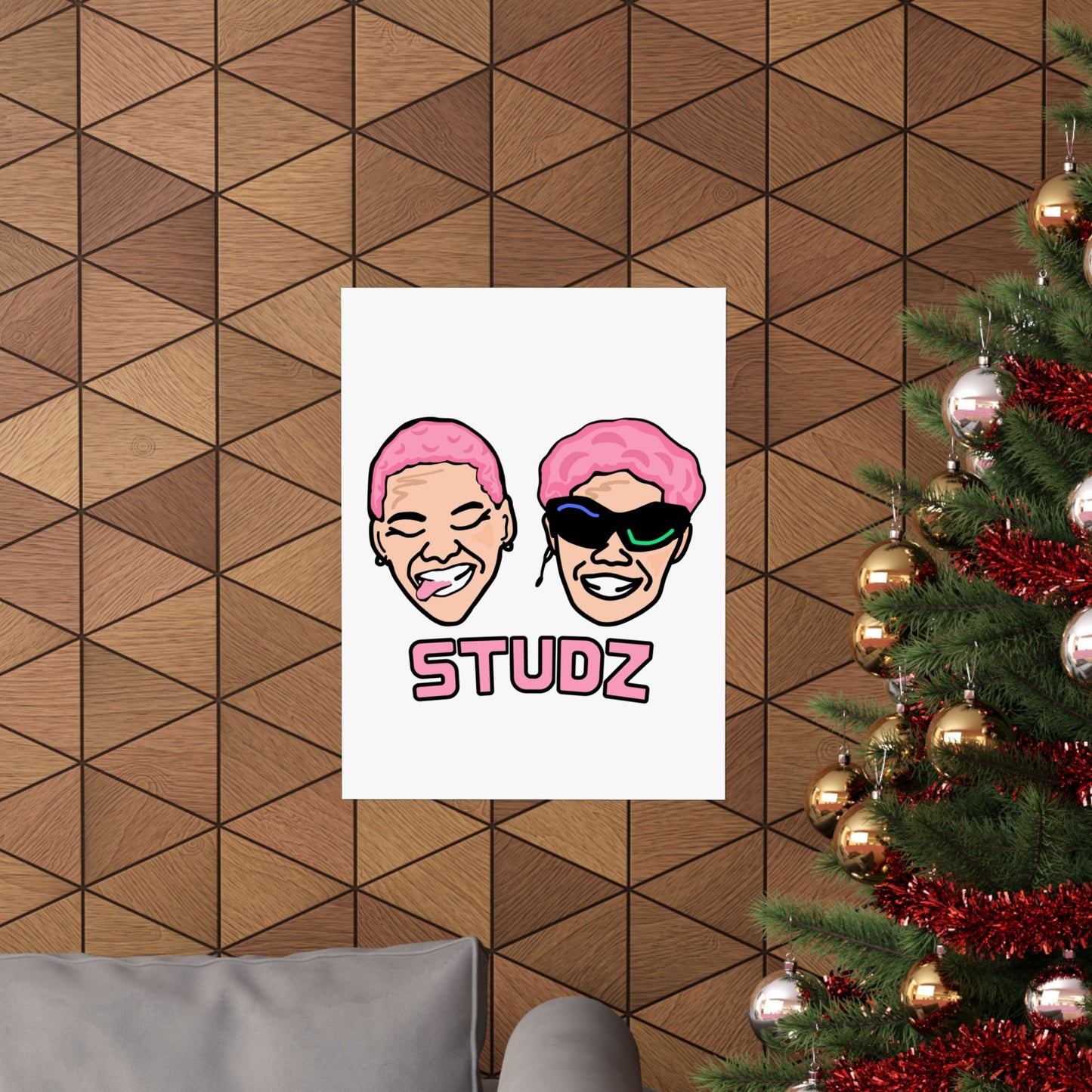 STUDZ | Courtney Williams & Natisha Hiedeman | 18 x 24 Poster