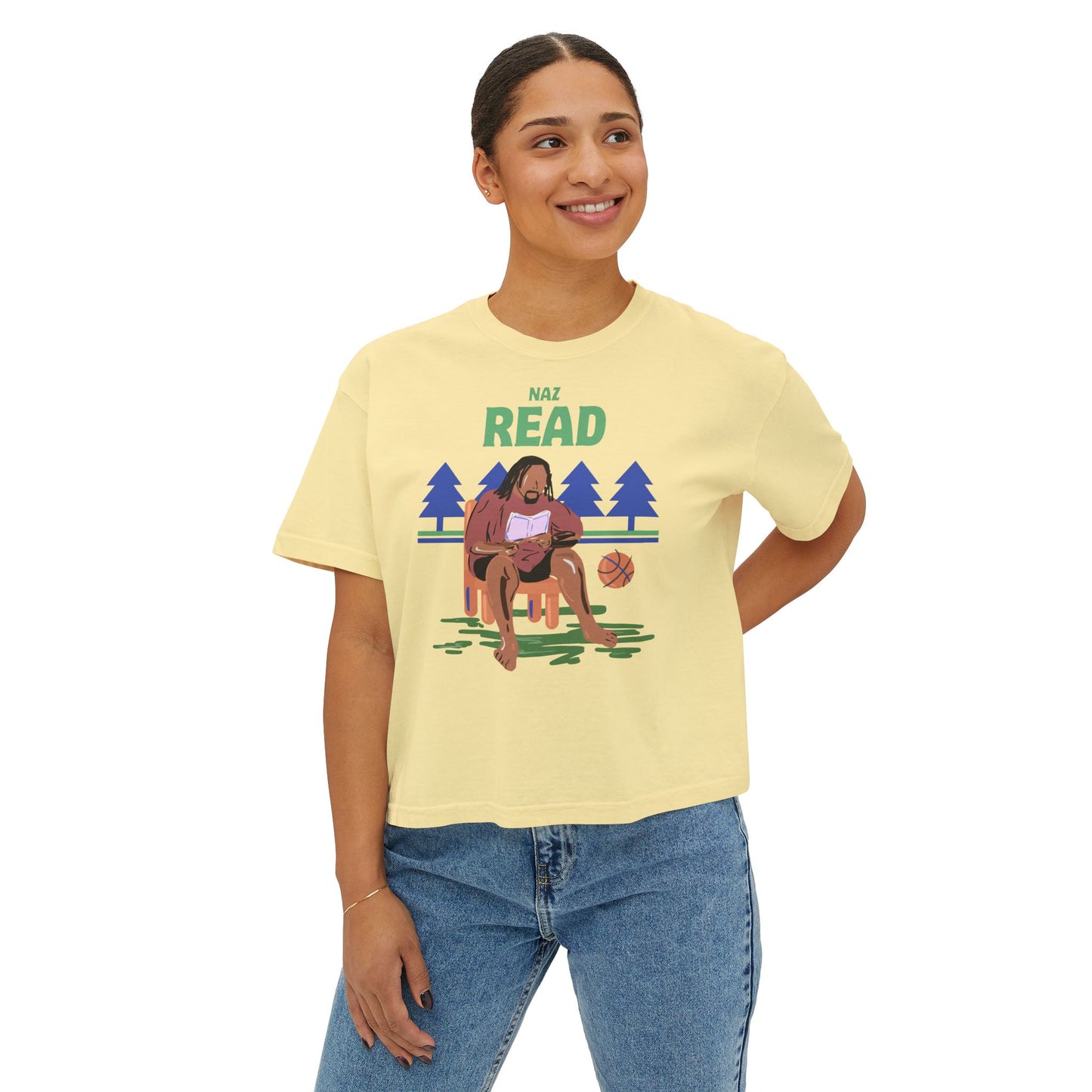 Naz READ | Naz Reid WOMEN'S Boxy T-Shirt