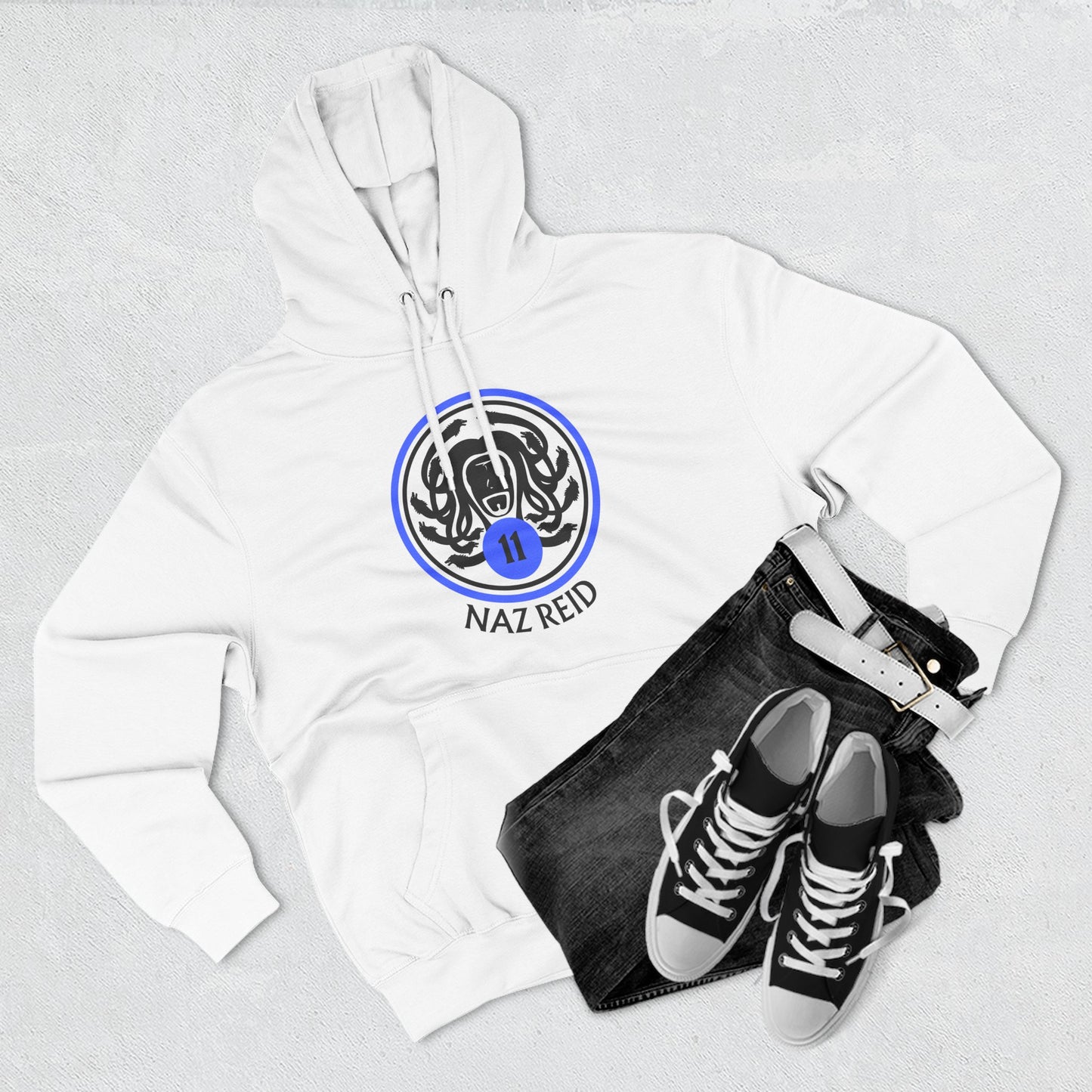 Naz Reid Medusa | Naz Reid Unisex Hooded Sweatshirt