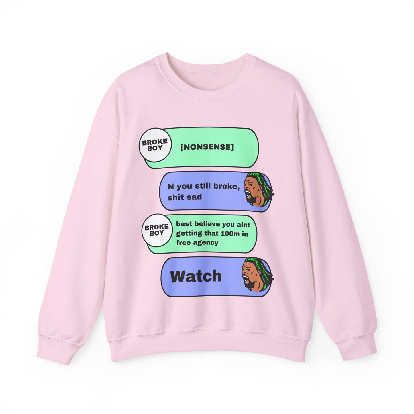 Watch Naz Reid | Naz Reid Unisex Crewneck Sweatshirt