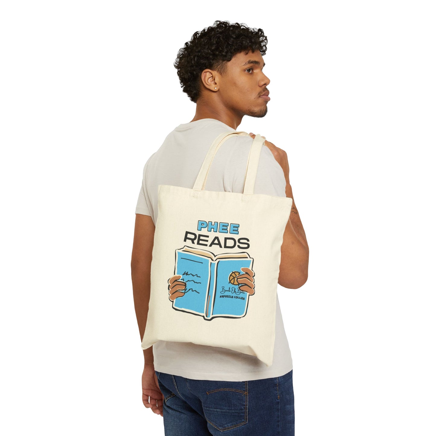 Phee READS | Napheesa Collier Cotton Canvas Tote Bag