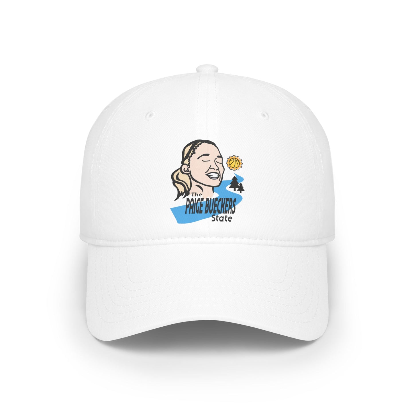 The Paige Bueckers State | Paige Bueckers Adjustable Printed Baseball Cap